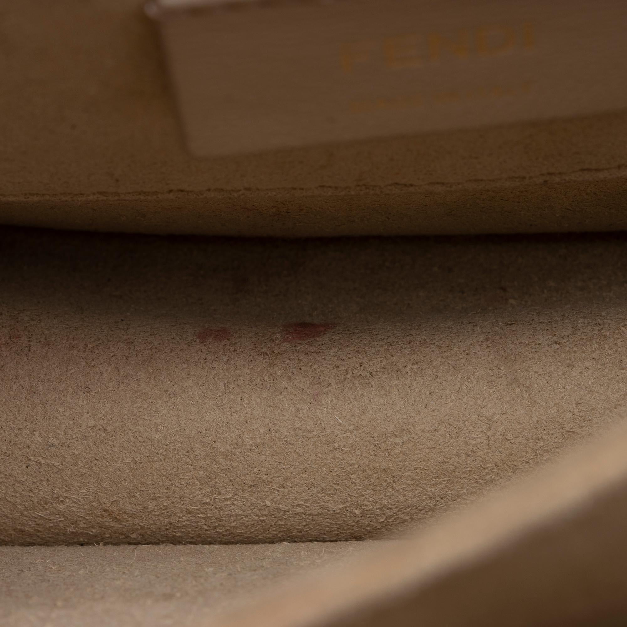 Fendi FF Embossed Kan U Small Shoulder Bag (SHF-FKDtX8)