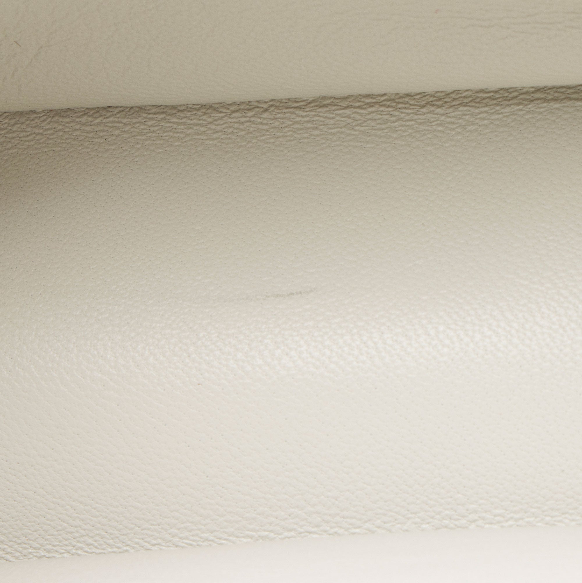 Fendi FF Embossed Leather Midi Baguette