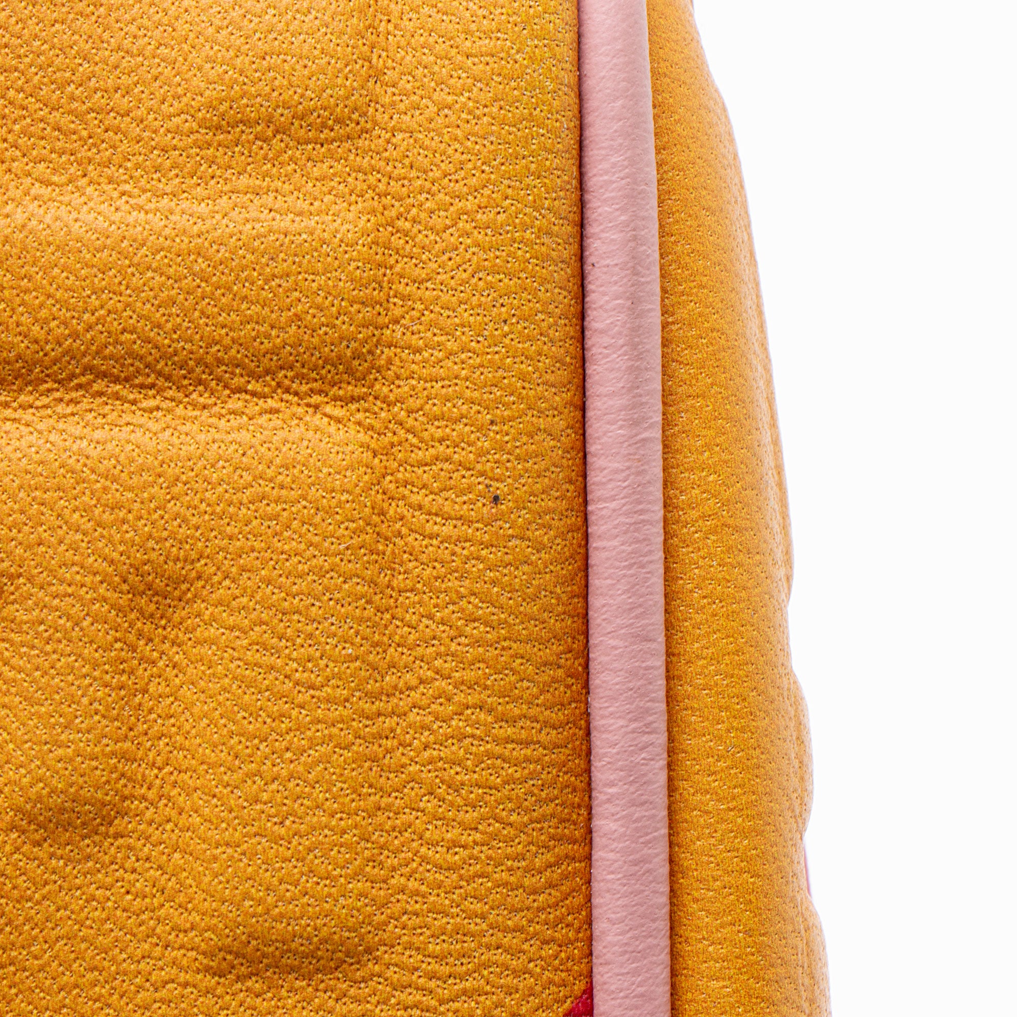 Fendi FF Embossed Leather Midi Baguette