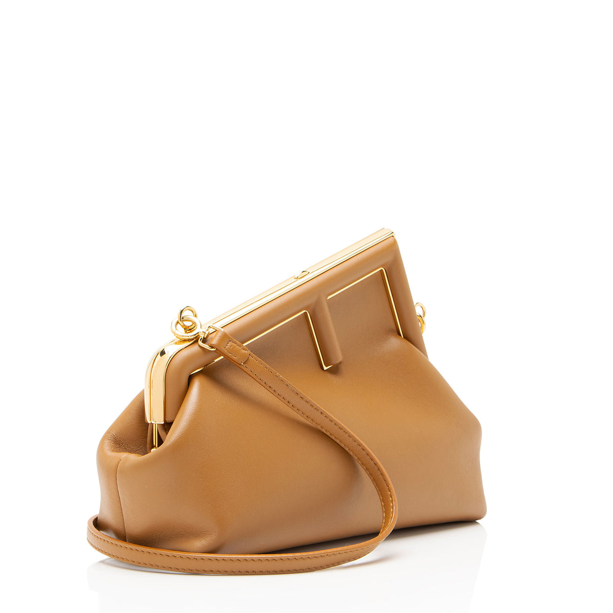 Fendi Lambskin Fendi First Small Shoulder Bag