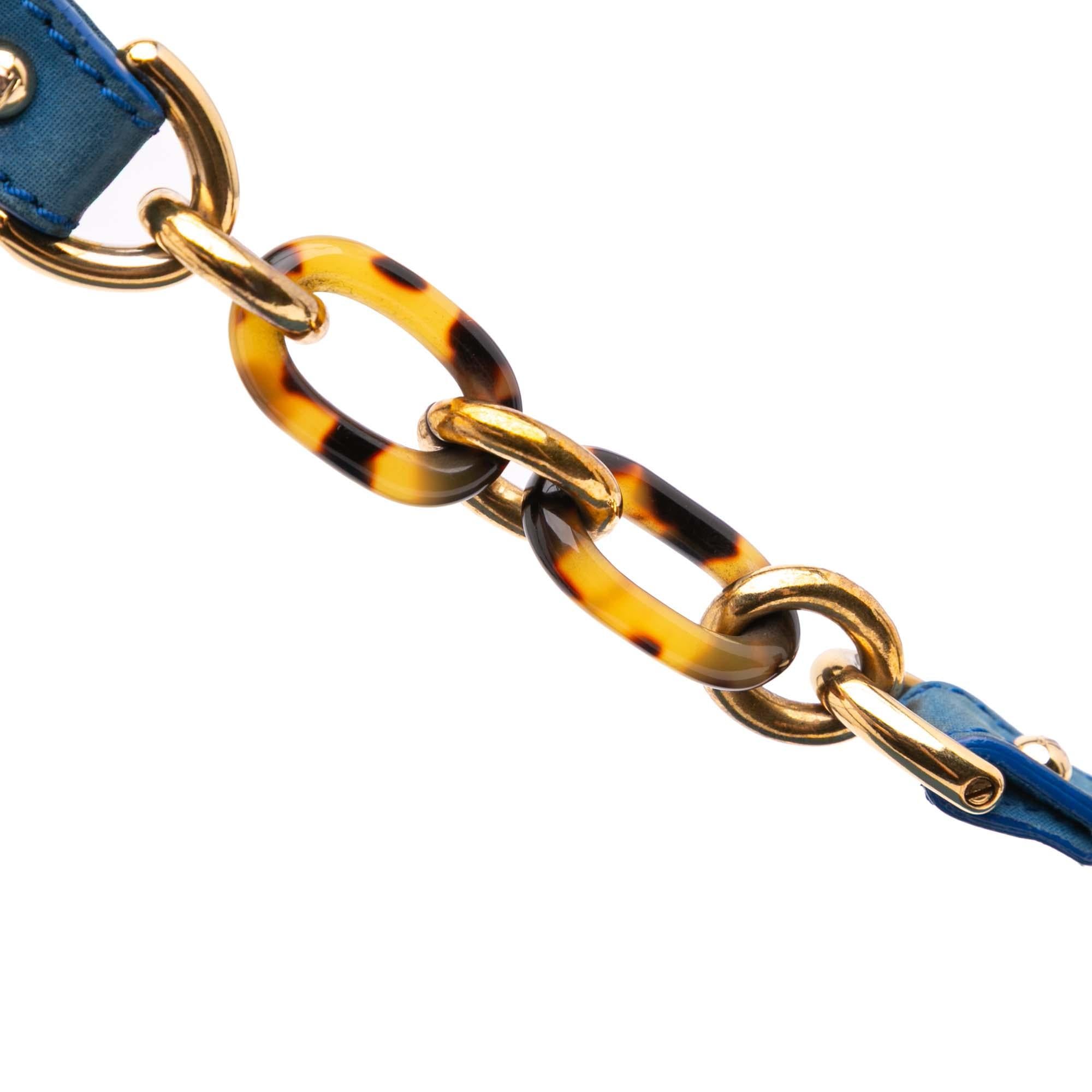 Fendi Large Leather Chain Mamma Forever