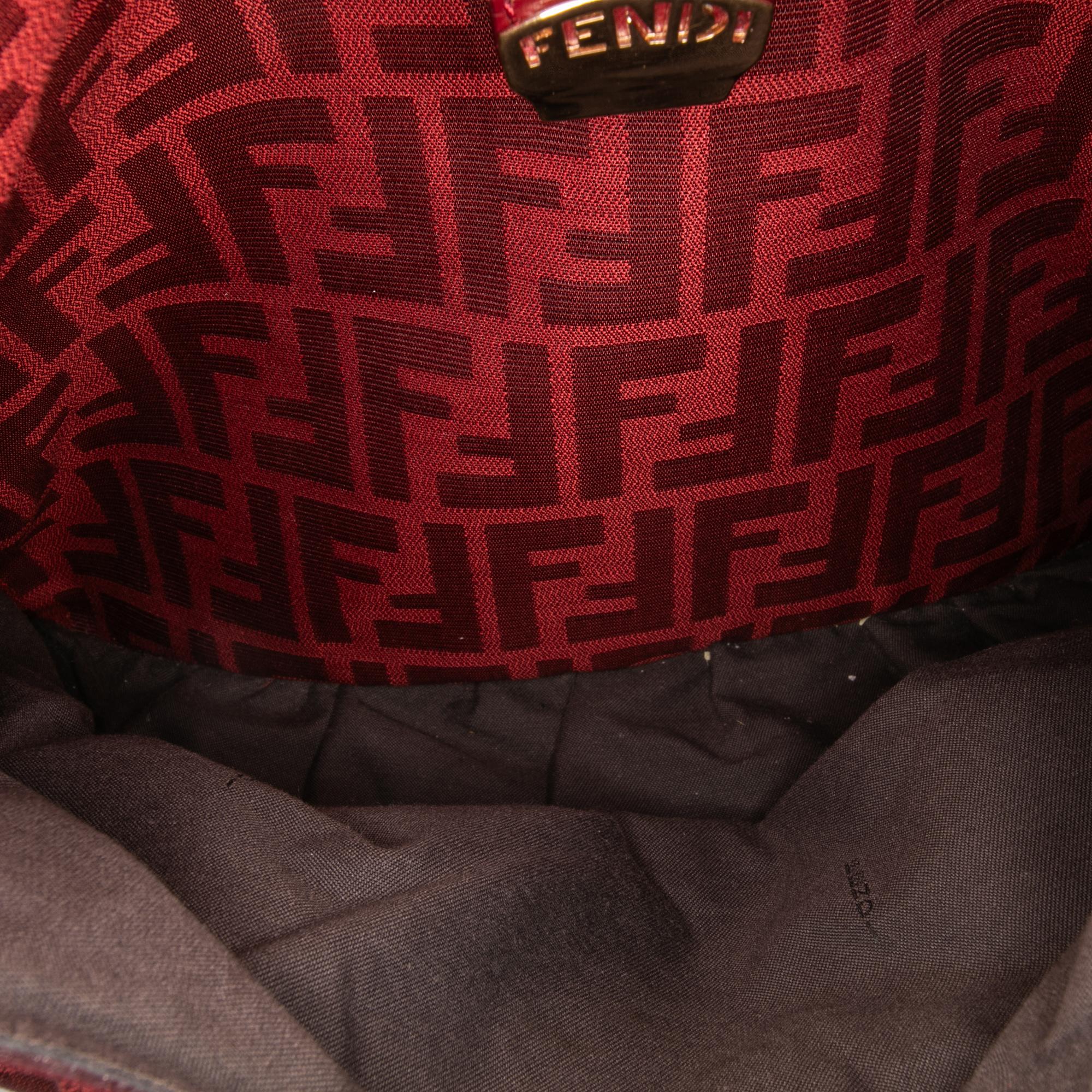 Fendi Large Zucca Canvas Chef Tote