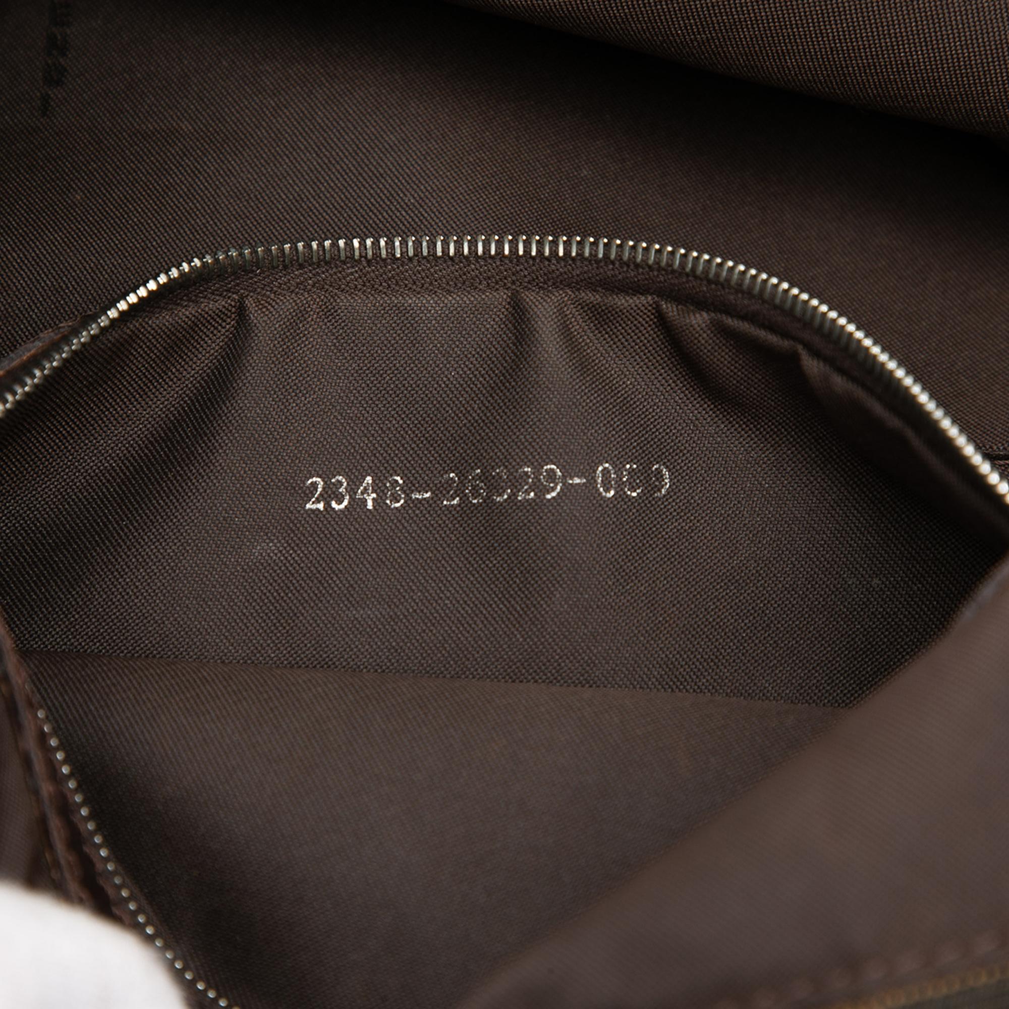 Fendi Large Zucca Canvas Twins Tote