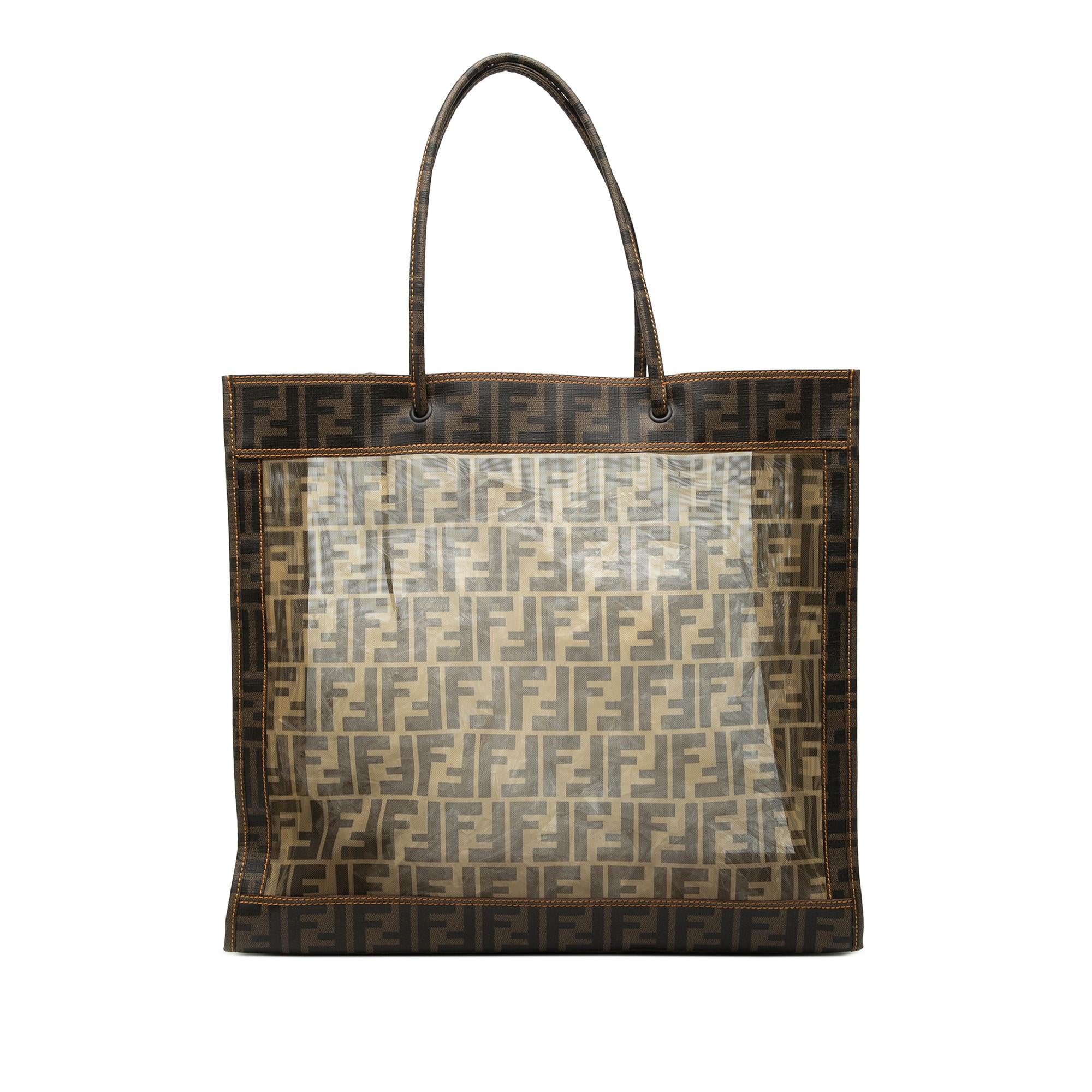 Fendi Large Zucca Mesh Tote