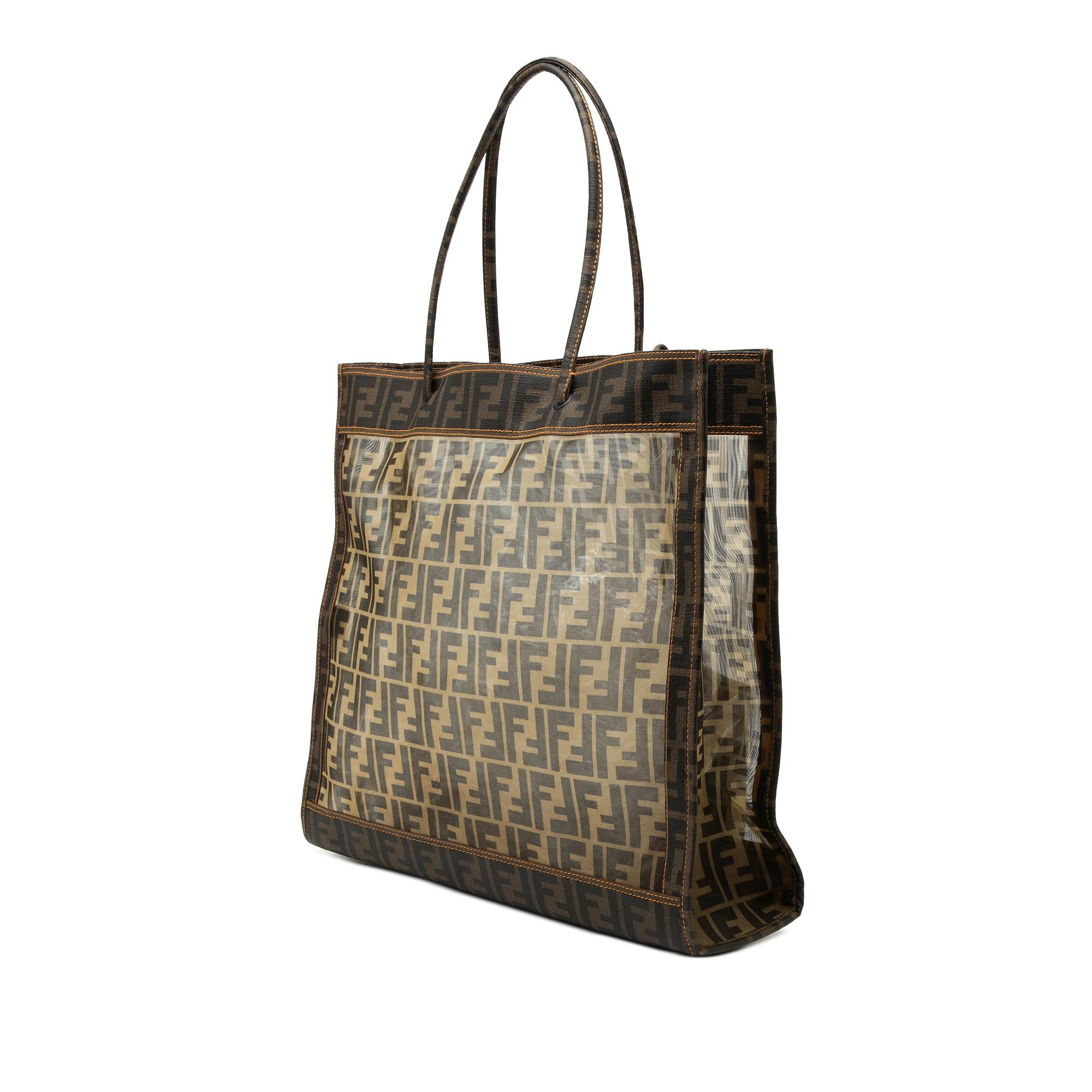 Fendi Large Zucca Mesh Tote