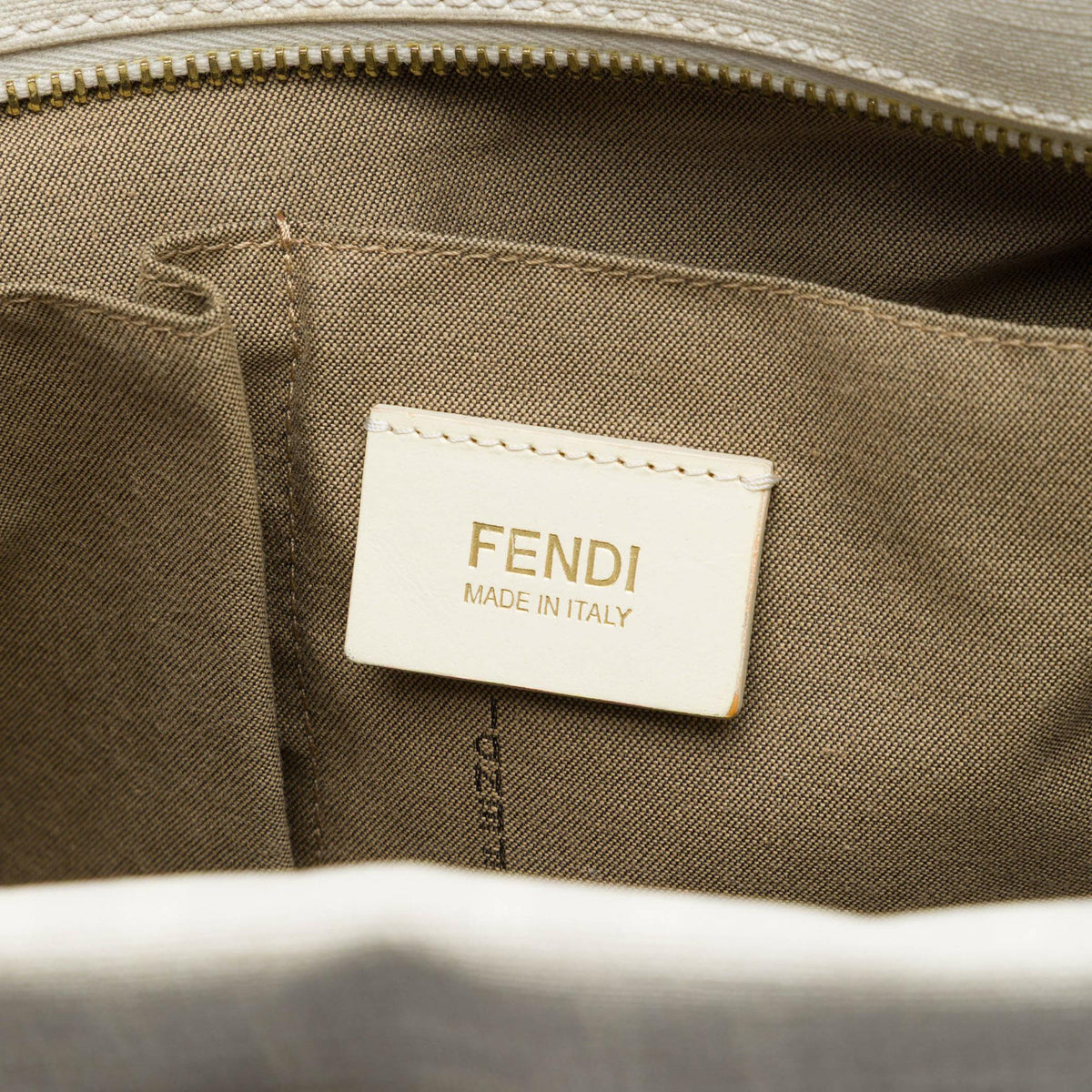 Fendi Large Zucca Spalmati Chef Shopper Tote