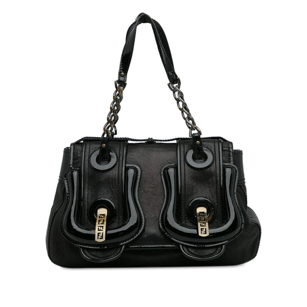 Fendi Leather B Shoulder Bag (SHG-ZmkjQW)