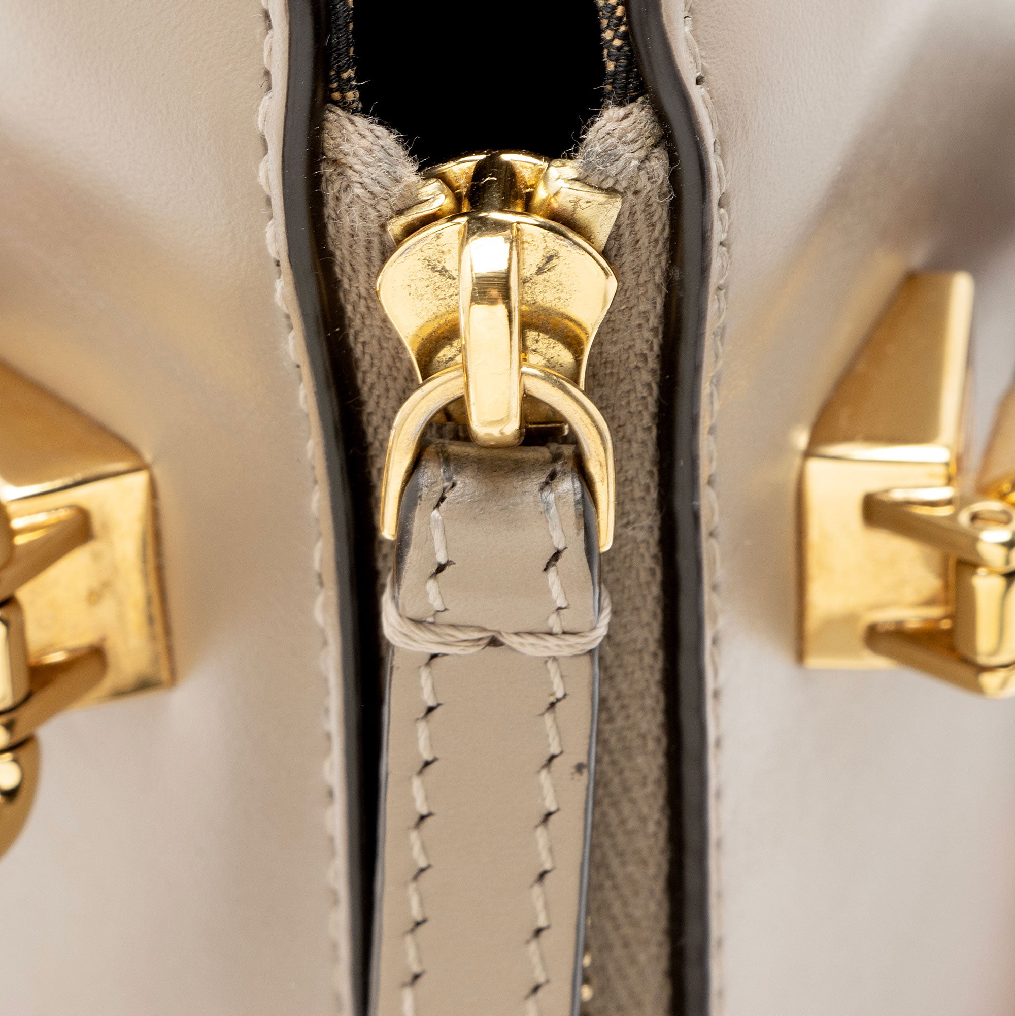 Fendi Leather By The Way Mini Boston Bag