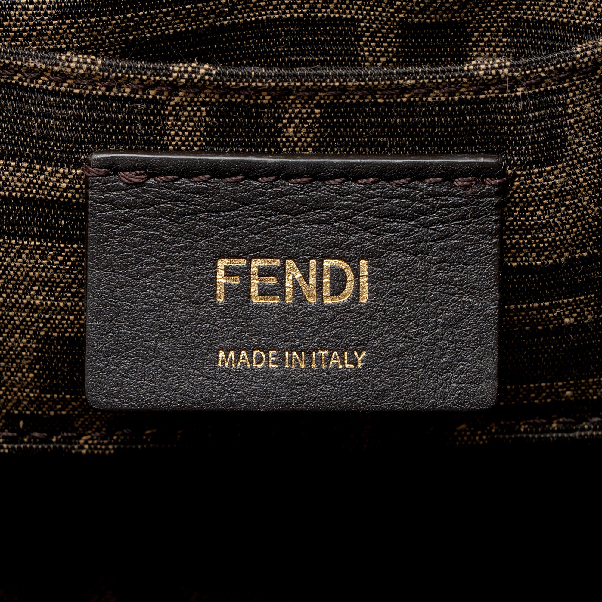 Fendi Leather By The Way Mini Boston Bag