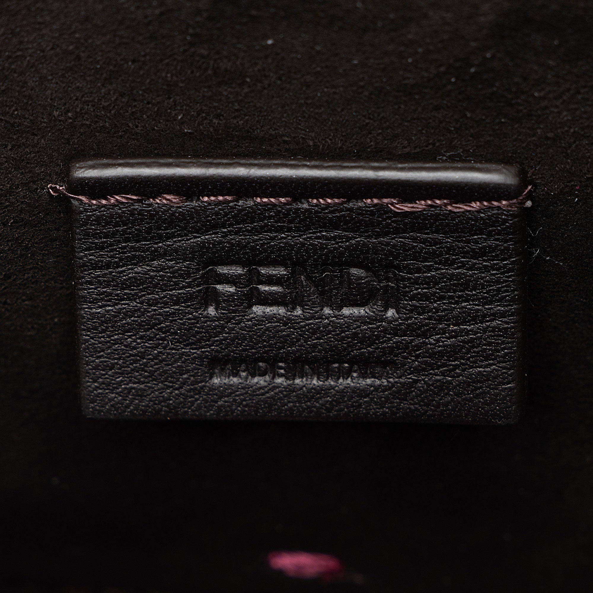 Fendi Leather C'mon Nano Shoulder Bag