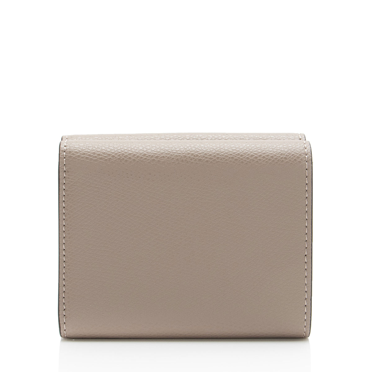 Fendi Leather FF Diamonds Trifold Wallet