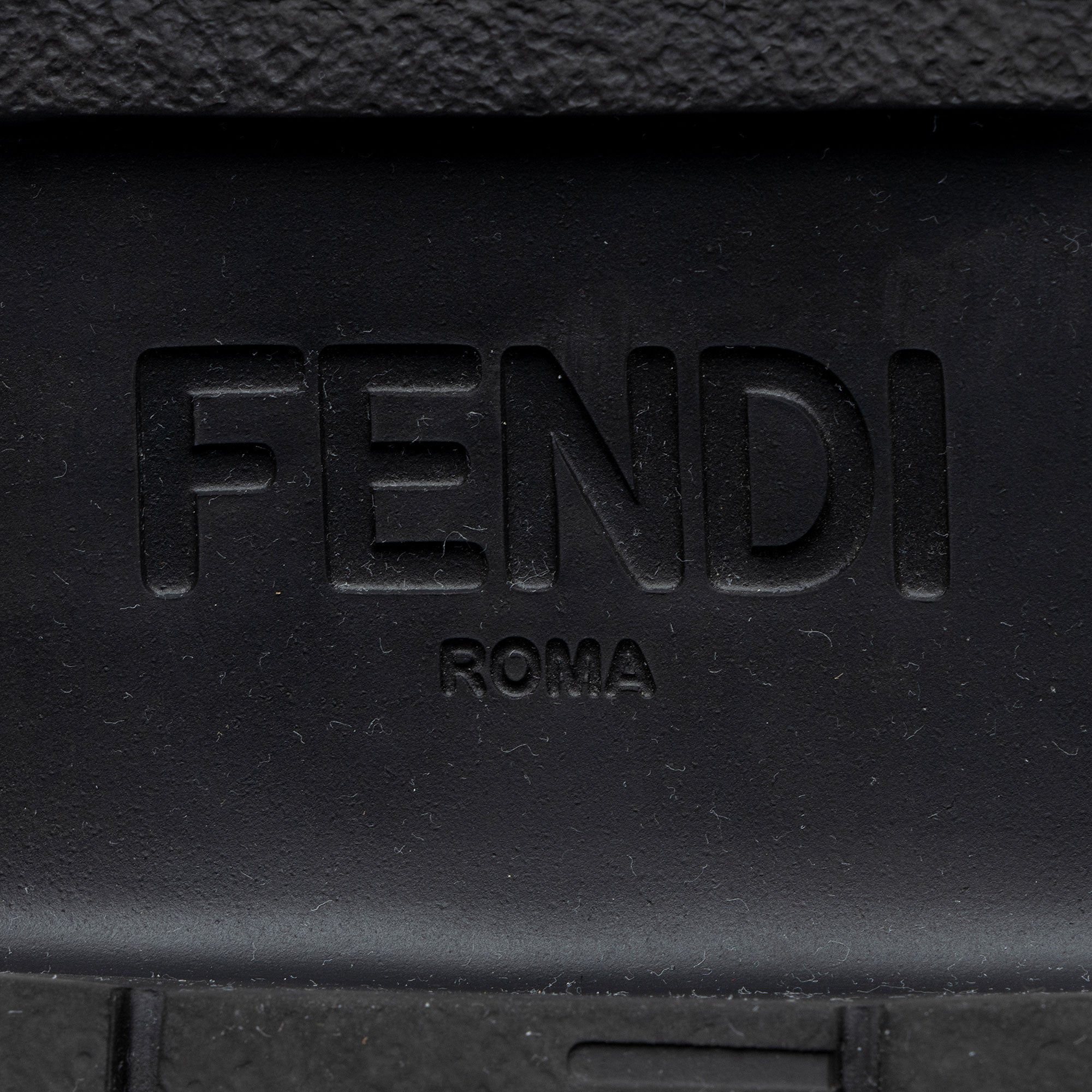 Fendi Leather Fendigraphy Platform Loafers - Size 10 / 40