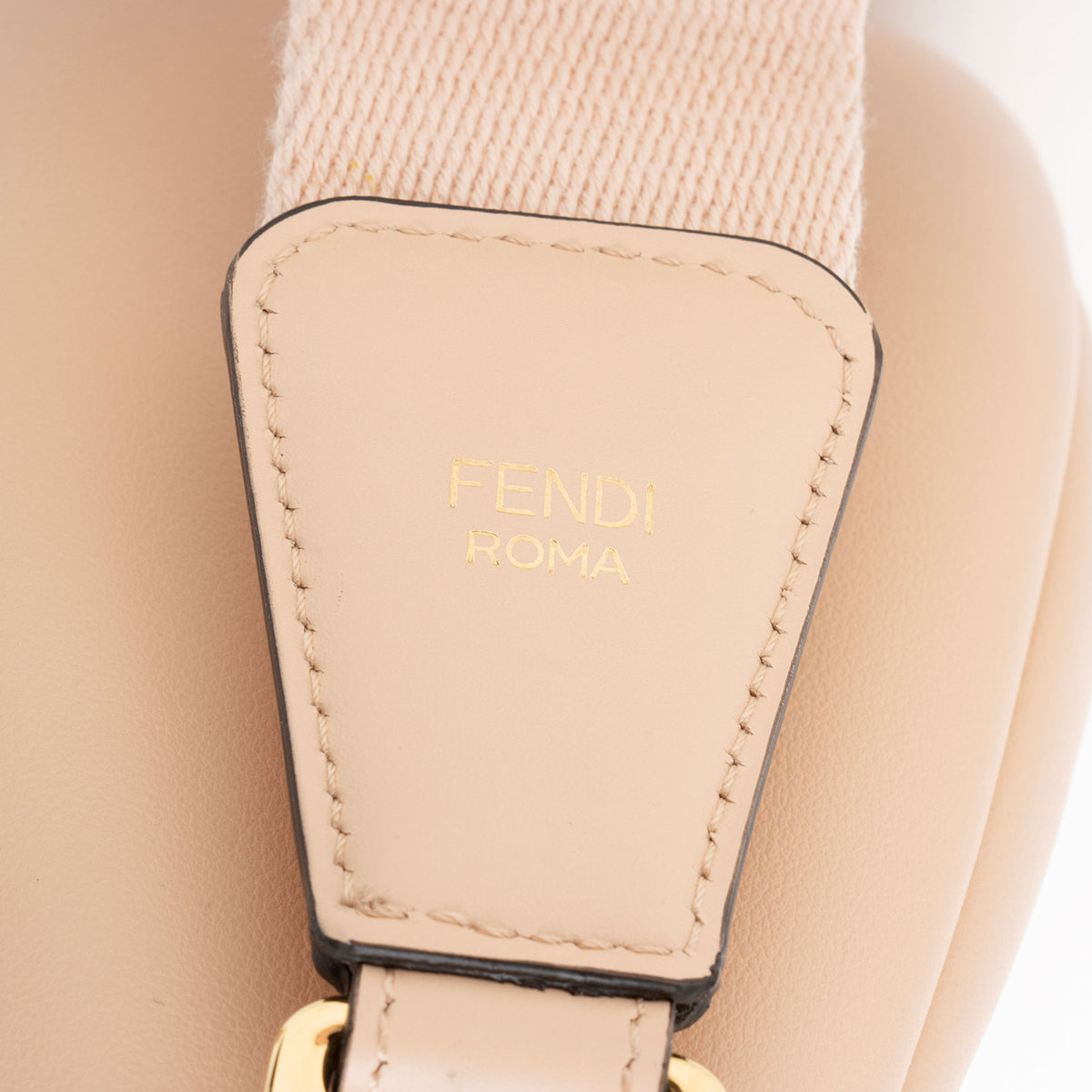 Fendi Leather Fendigraphy Small Hobo