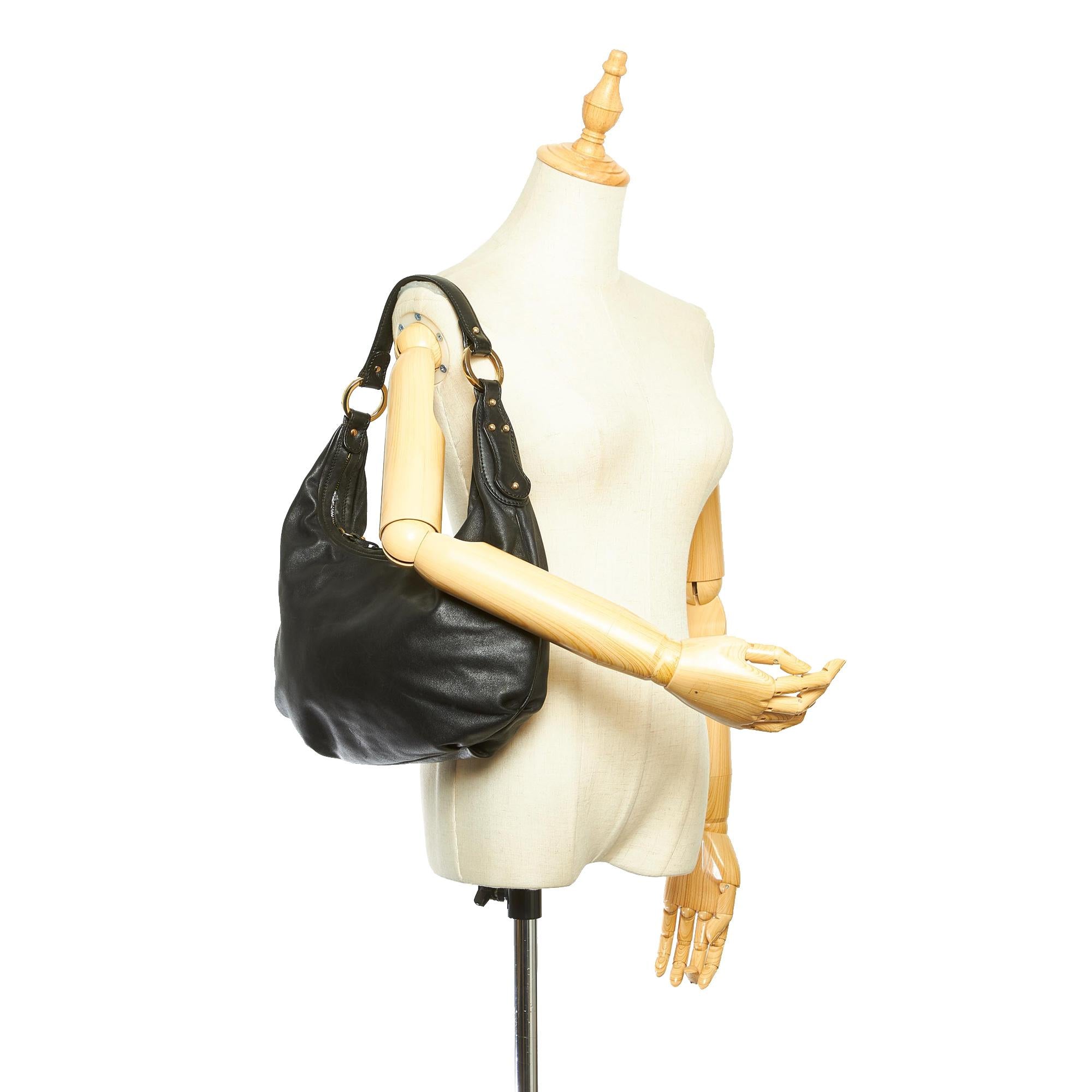 Fendi Leather Hobo Bag (SHG-32167)