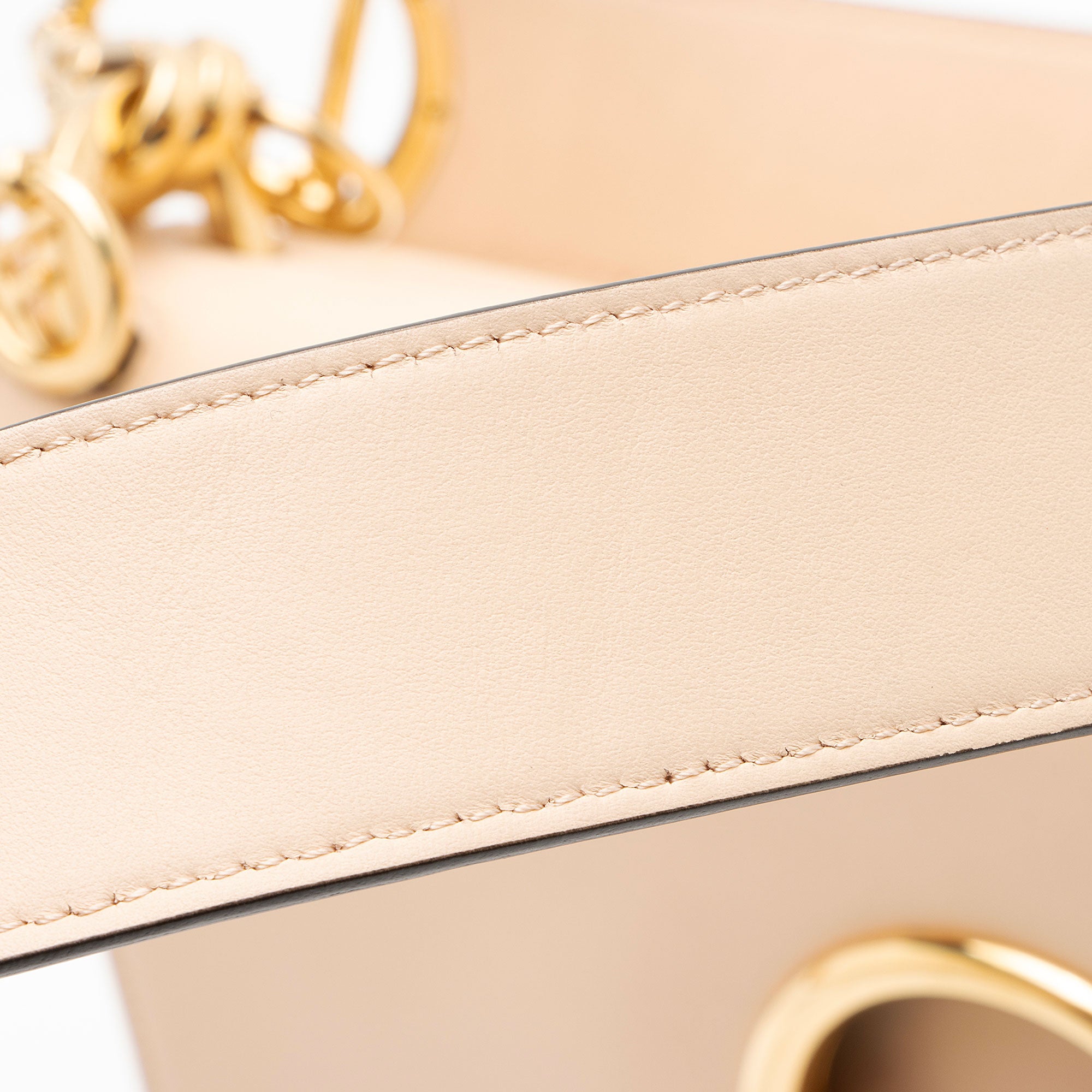 Fendi Leather Kan I F Medium Shoulder Bag