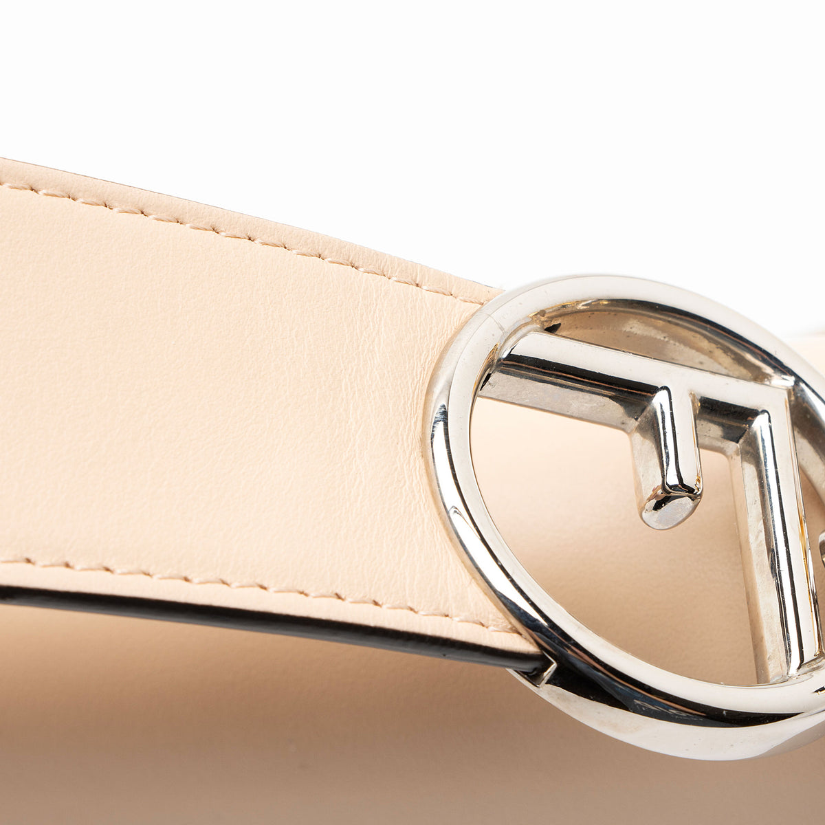 Fendi Leather Kan I F Medium Shoulder Bag