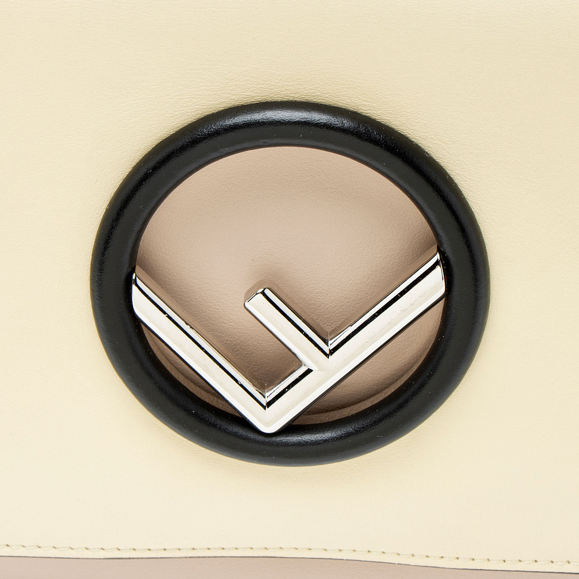 Fendi Leather Kan I F Small Shoulder Bag