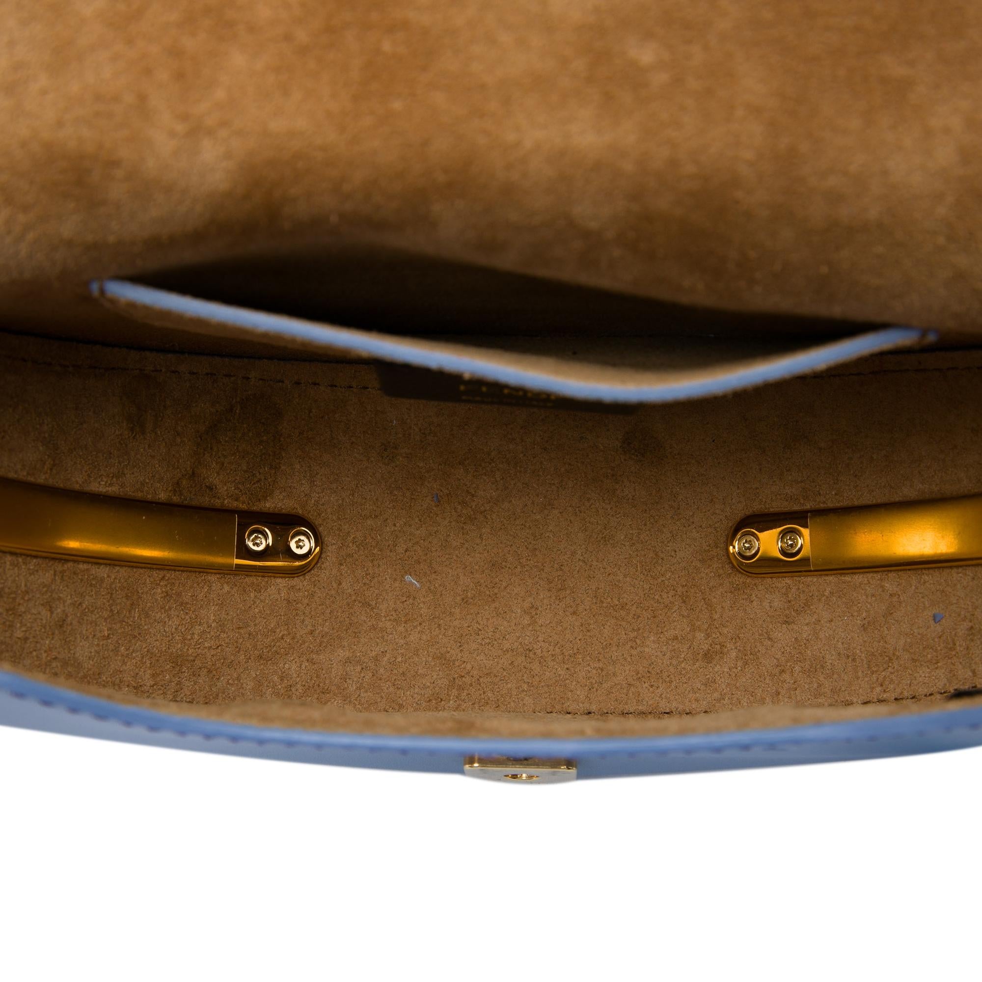 Fendi Leather Moonlight Crossbody