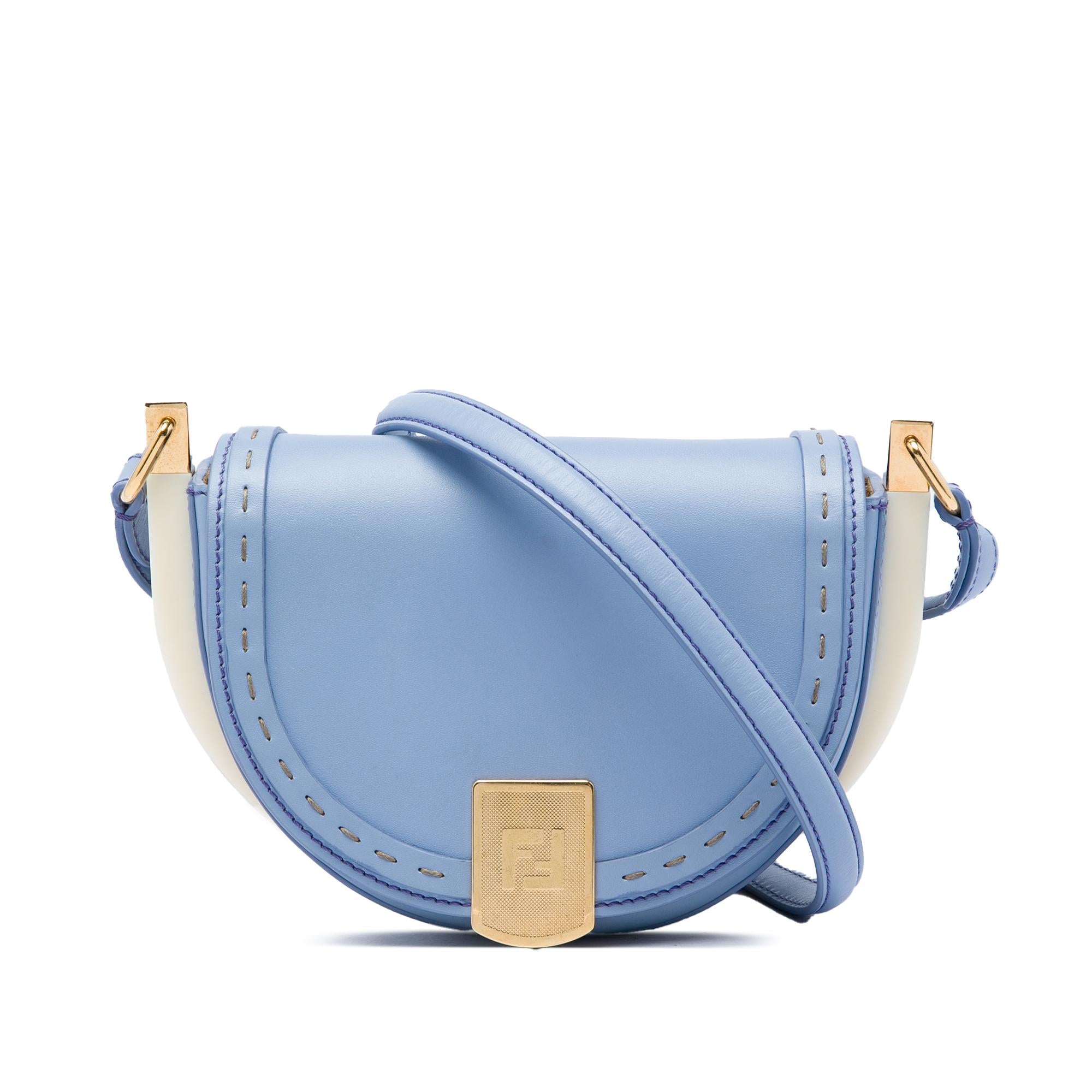 Fendi Leather Moonlight Crossbody