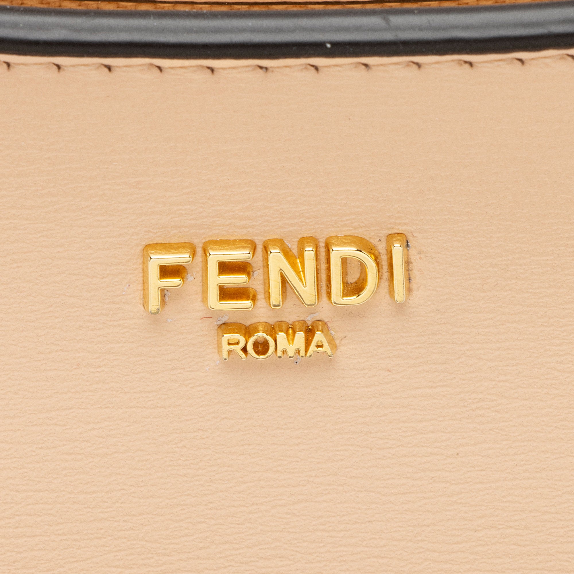 Fendi Leather O'Lock Swing Shoulder Bag