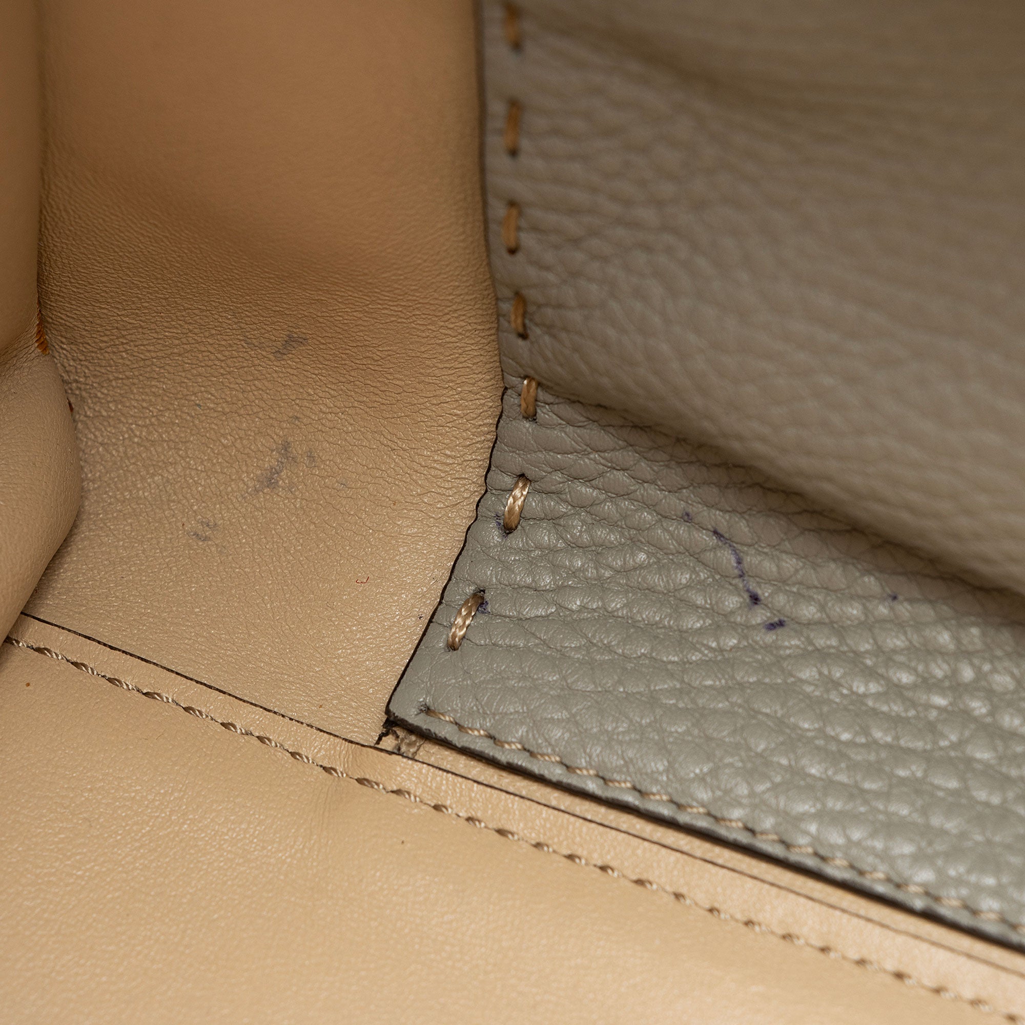 Fendi Leather Peekaboo X Lite Medium Satchel