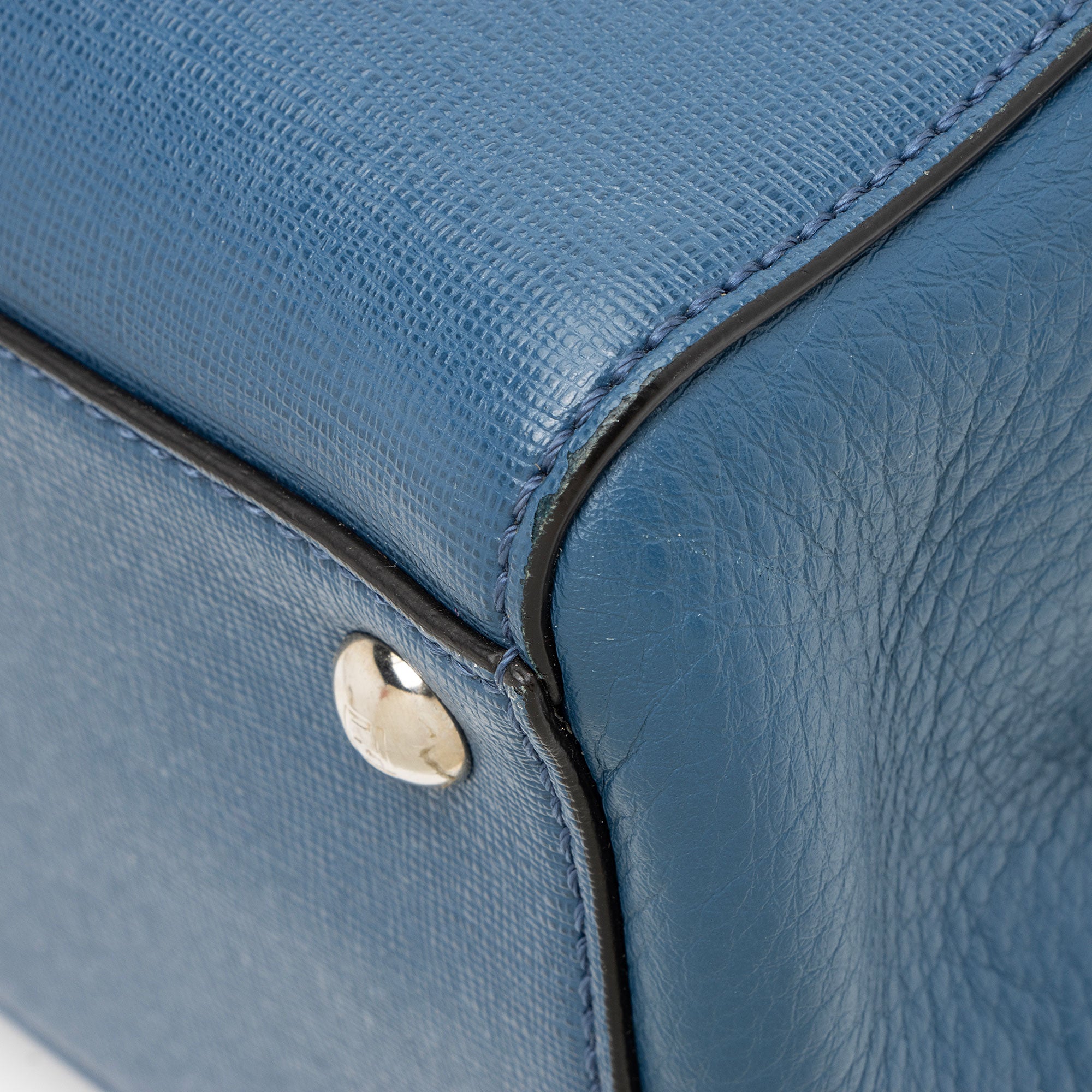 Fendi Leather Petite 2Jours Tote