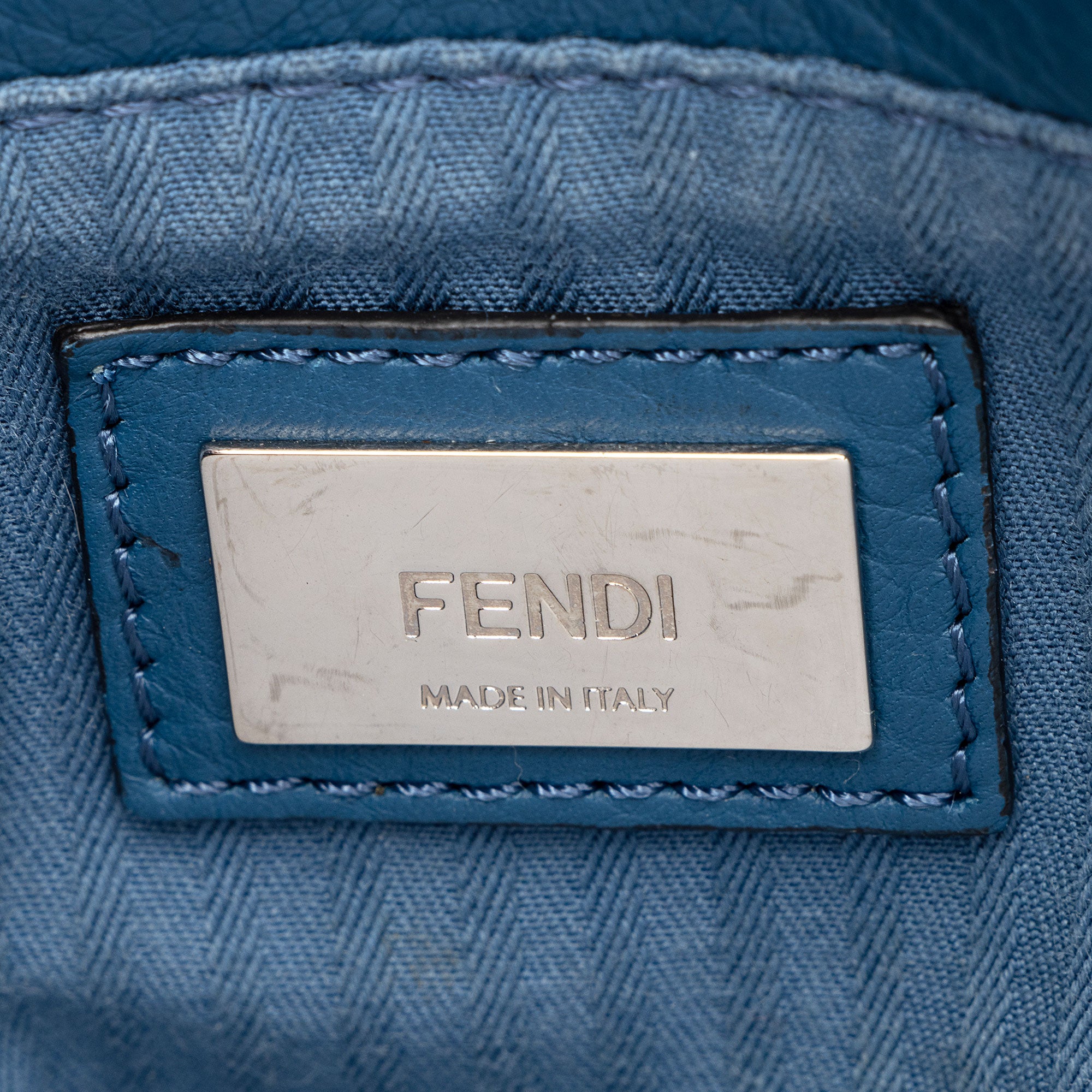 Fendi Leather Petite 2Jours Tote