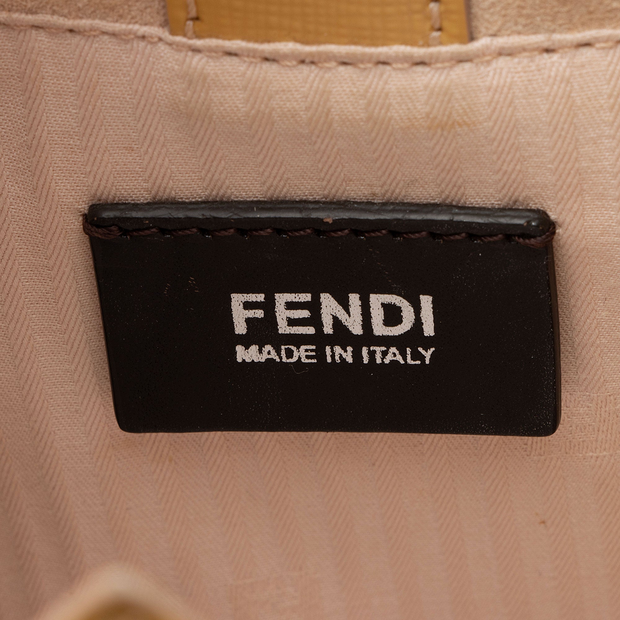 Fendi Leather Petite 2Jours Tote