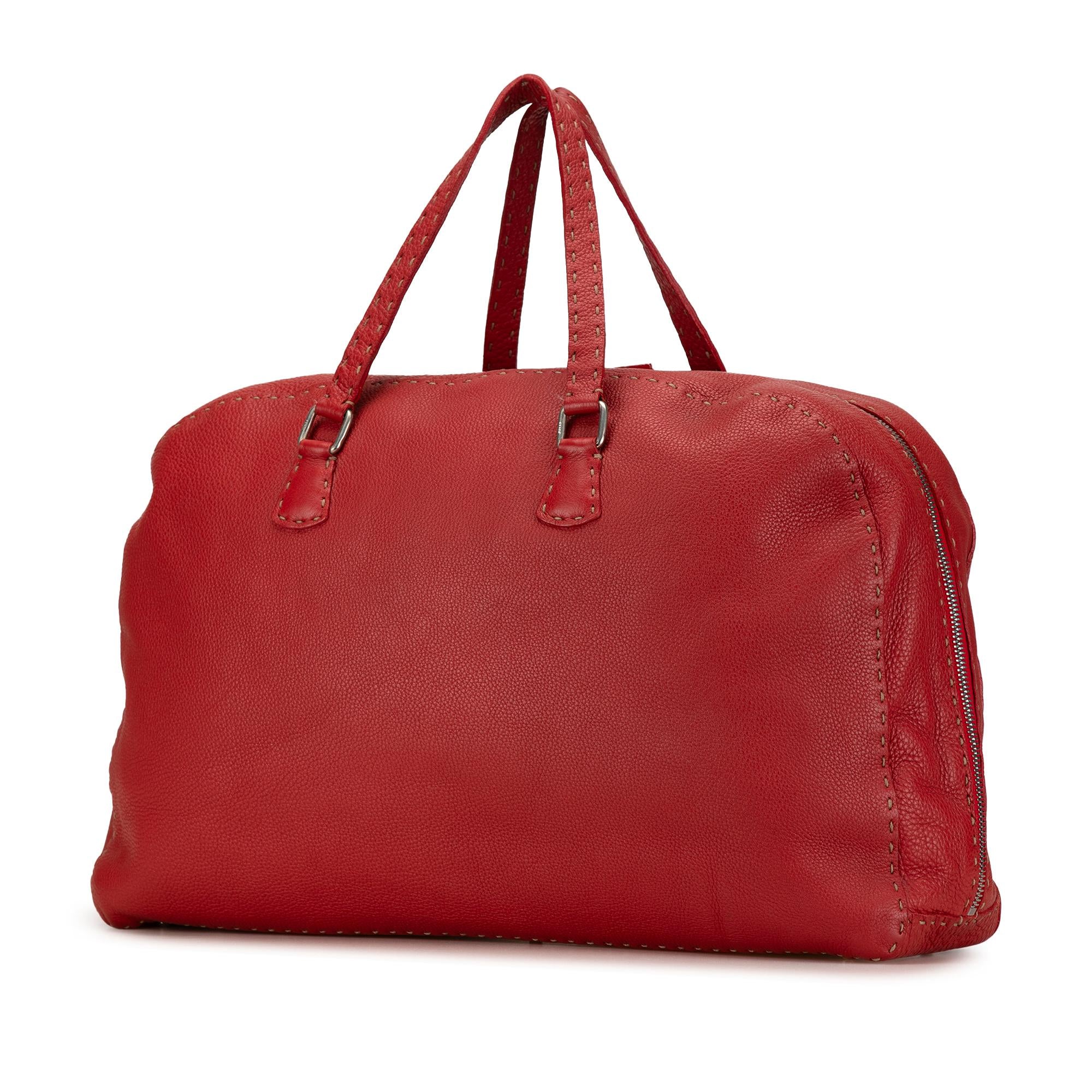 Fendi Leather Selleria Handbag (SHG-J0Q4VI)