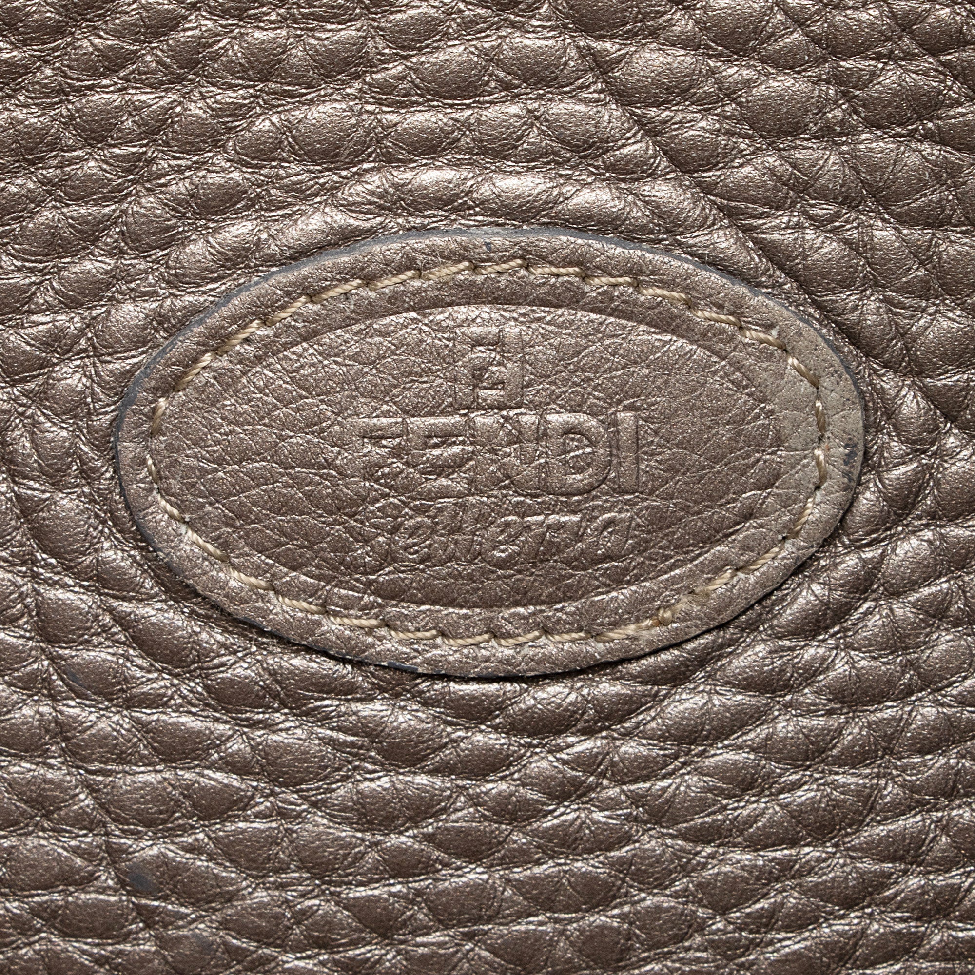 Fendi Leather Selleria Hobo (SHF-HKCQsO)