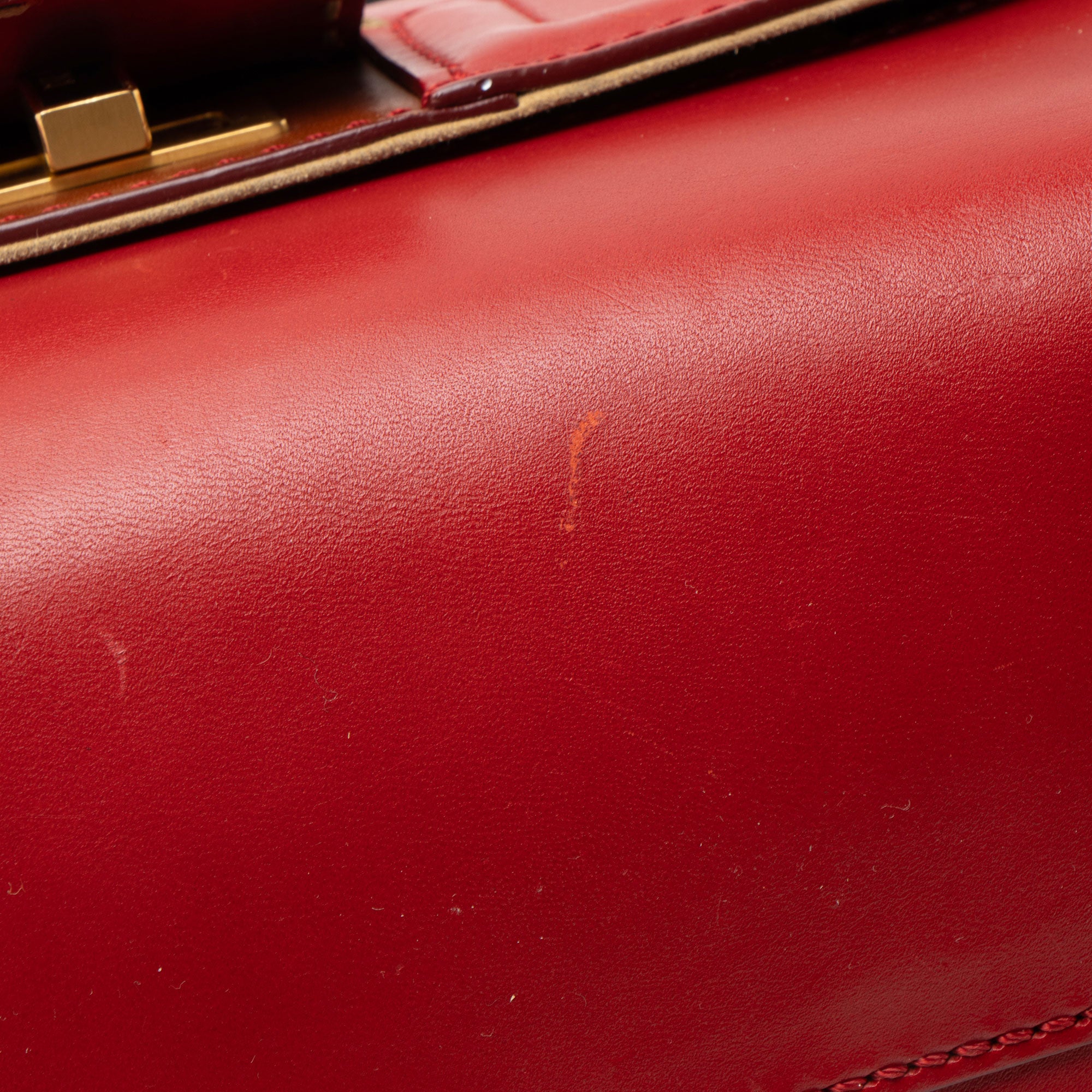 Fendi Leather Silvana Satchel
