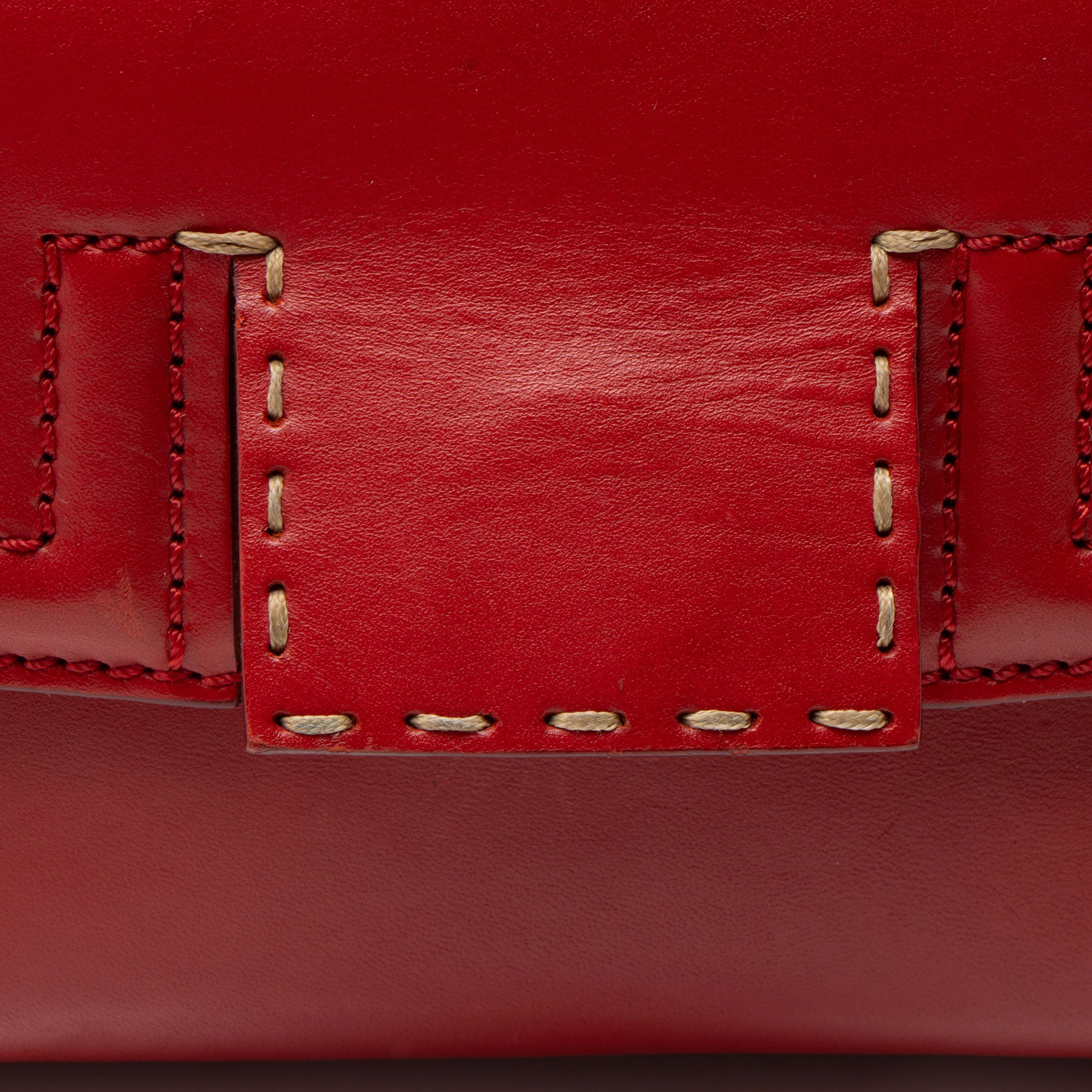 Fendi Leather Silvana Satchel