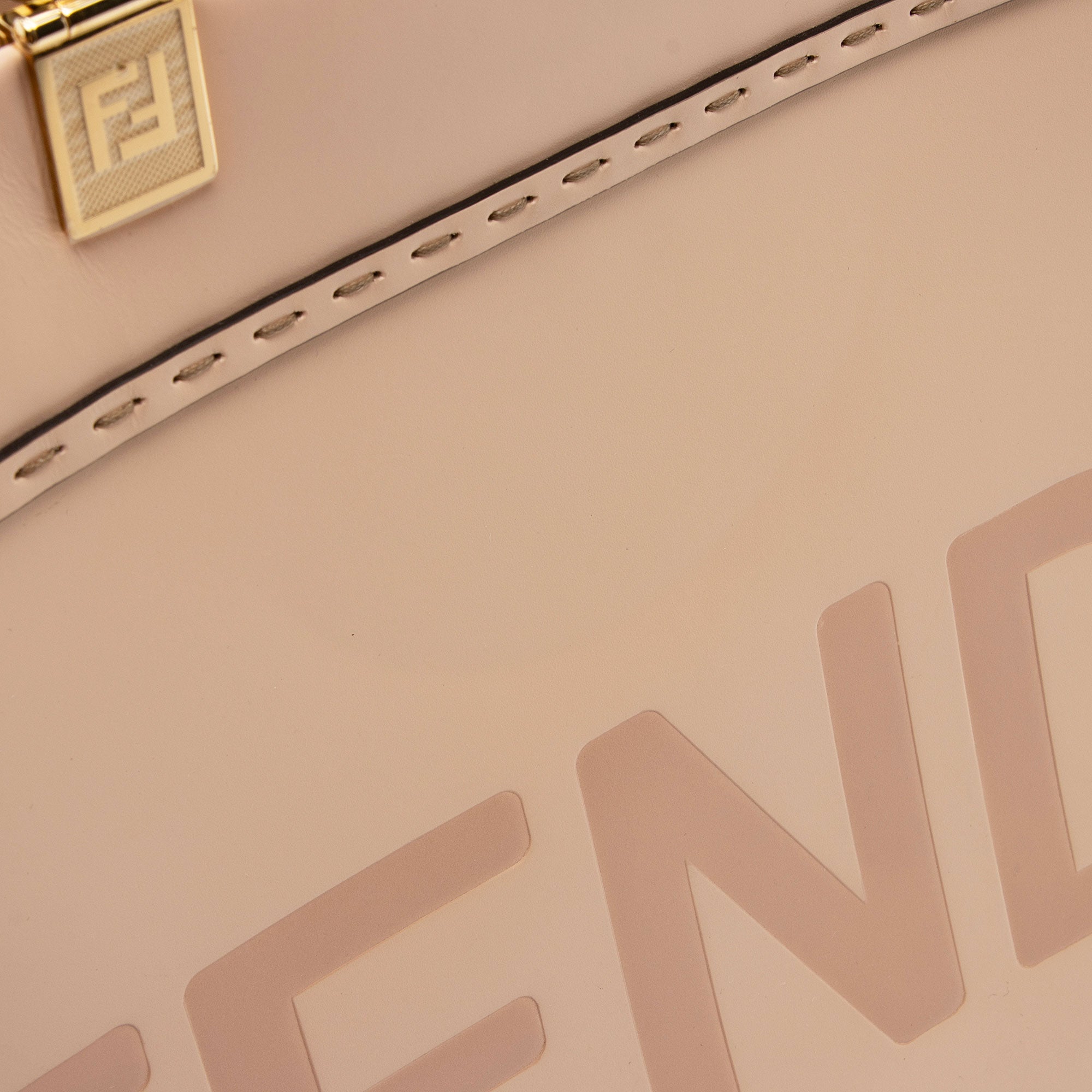 Fendi Leather Sunshine Medium Shopper Tote
