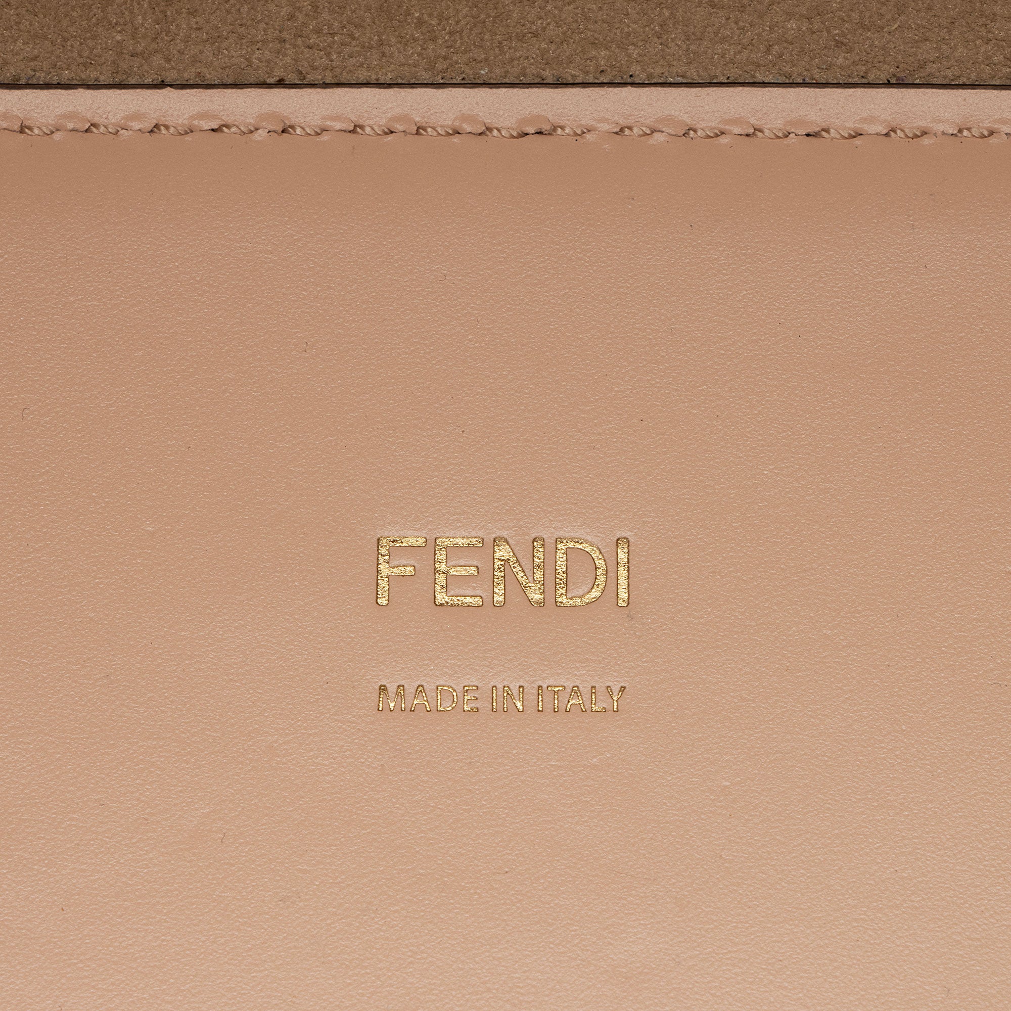 Fendi Leather Sunshine Medium Shopper Tote