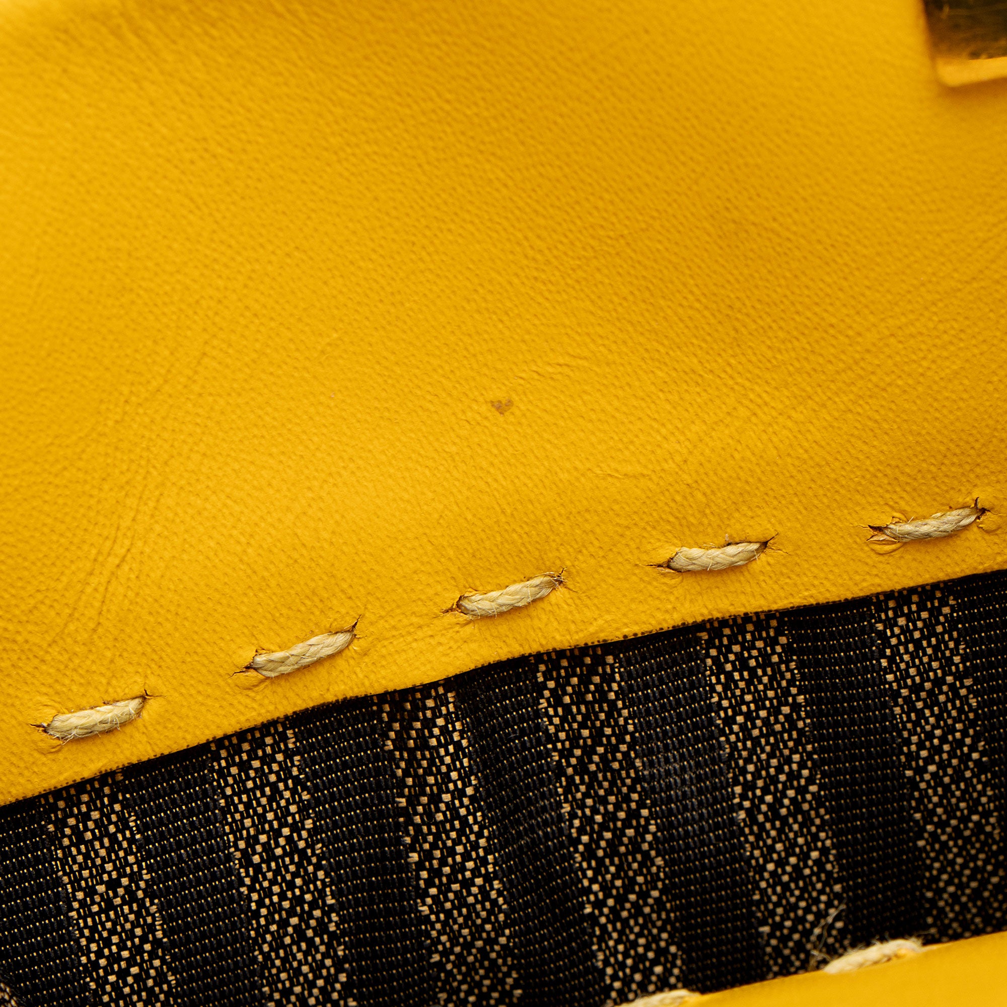 Fendi Leather Sunshine Mini Shopper Tote