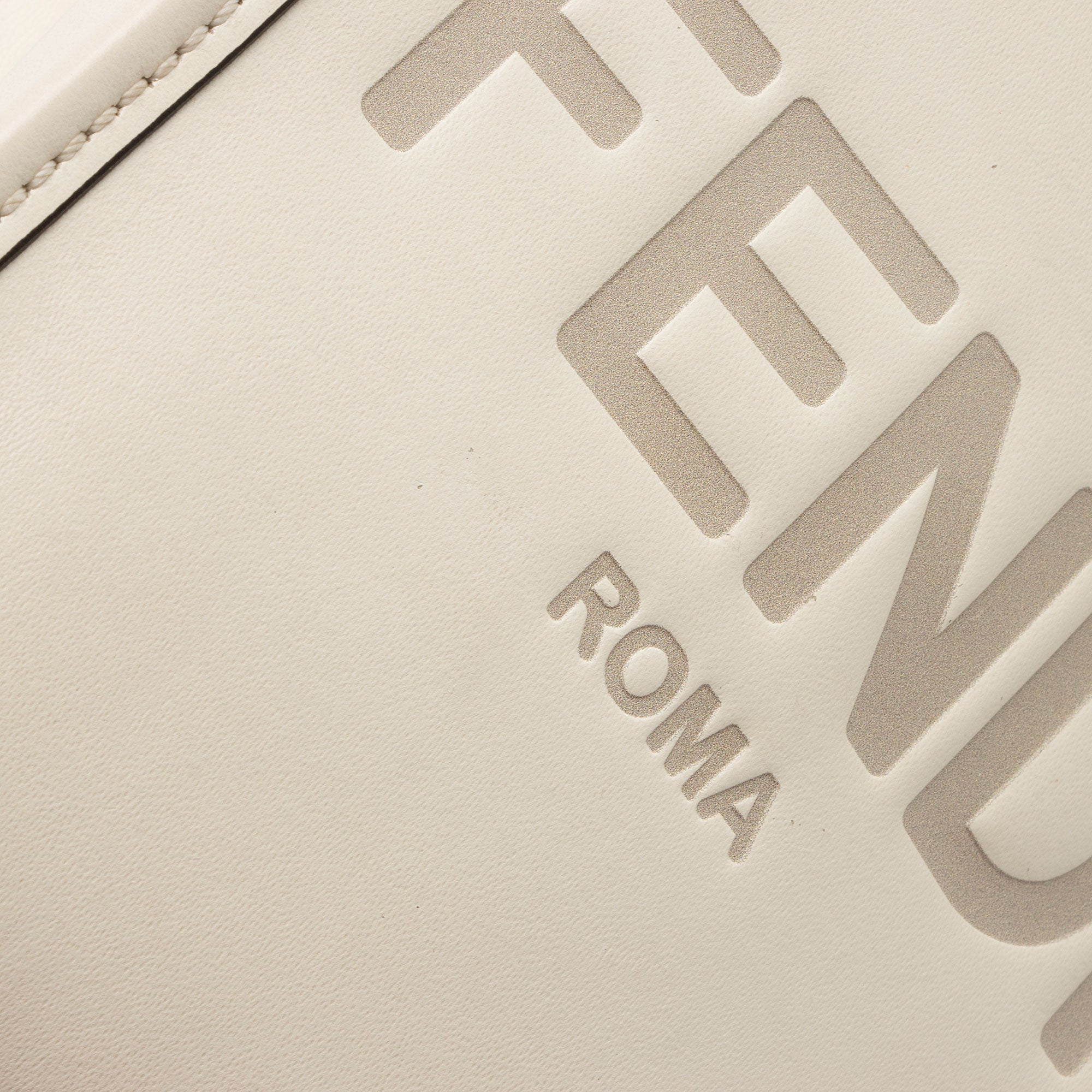 Fendi Leather Sunshine Mini Shopper Tote