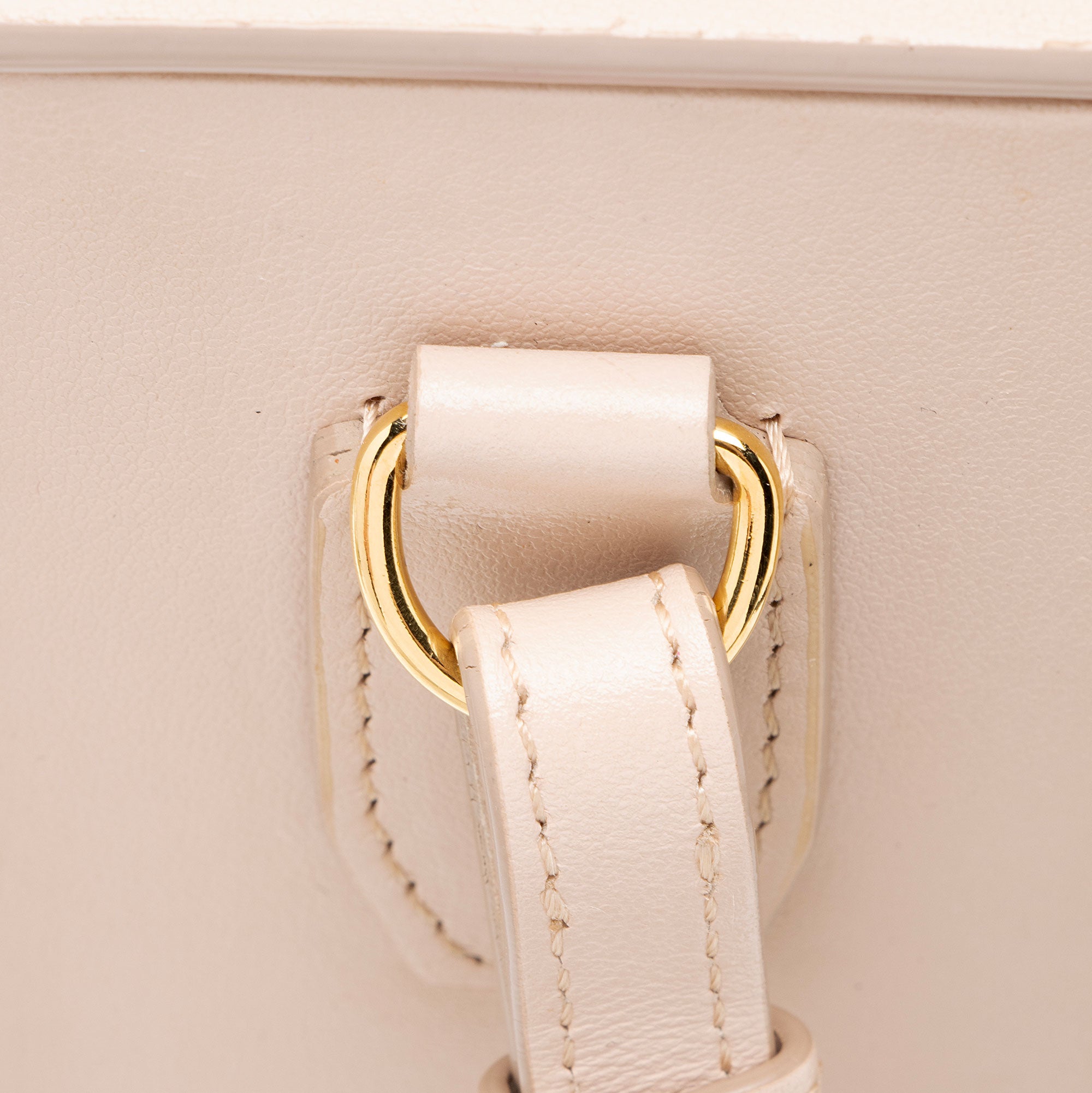 Fendi Leather Vertical Box Shoulder Bag
