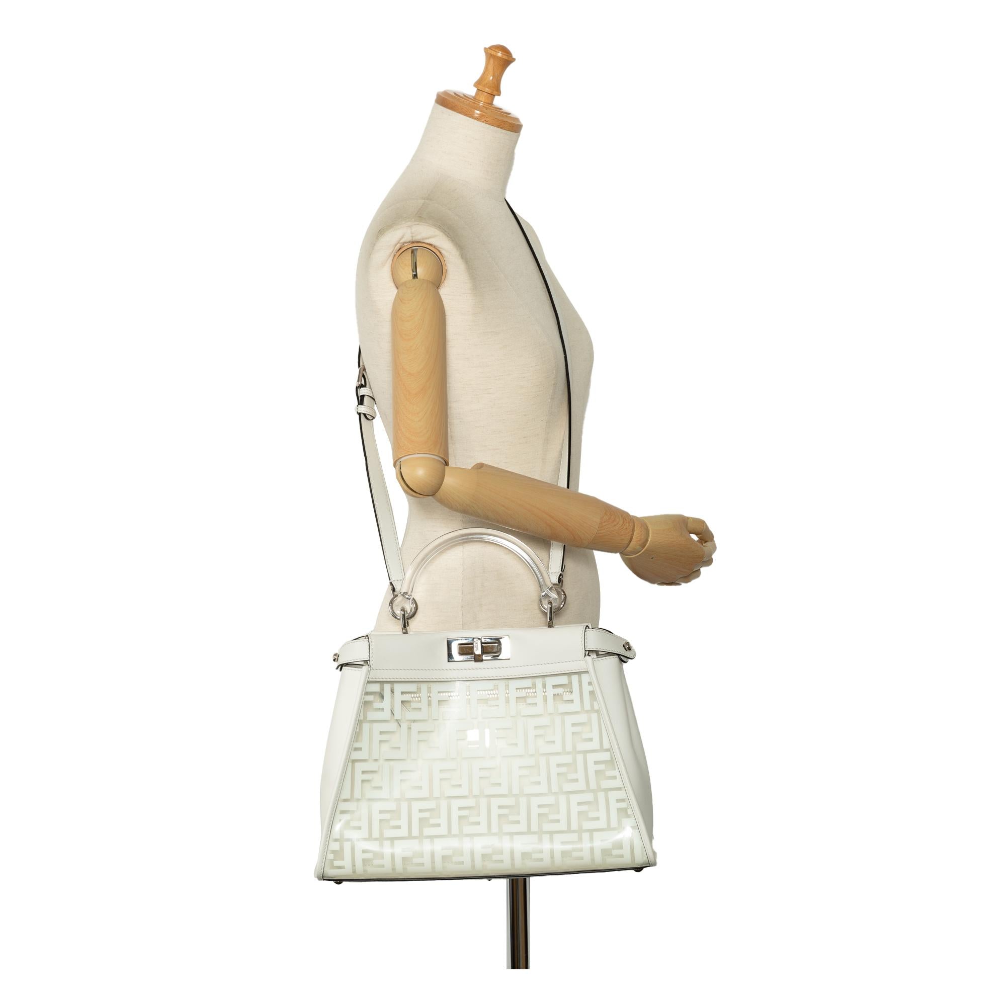 Fendi Limited Edition Zucca Clear Peekaboo (SHG-FiicNF)