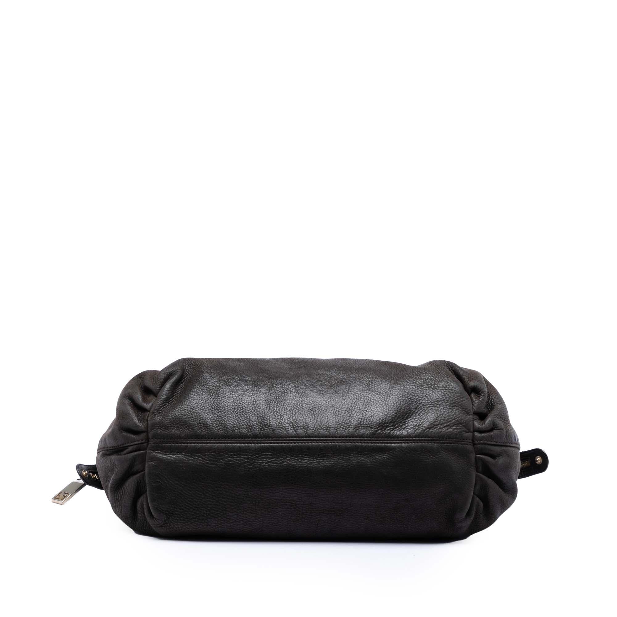 Fendi Medium FF Nubuck Chains Tote