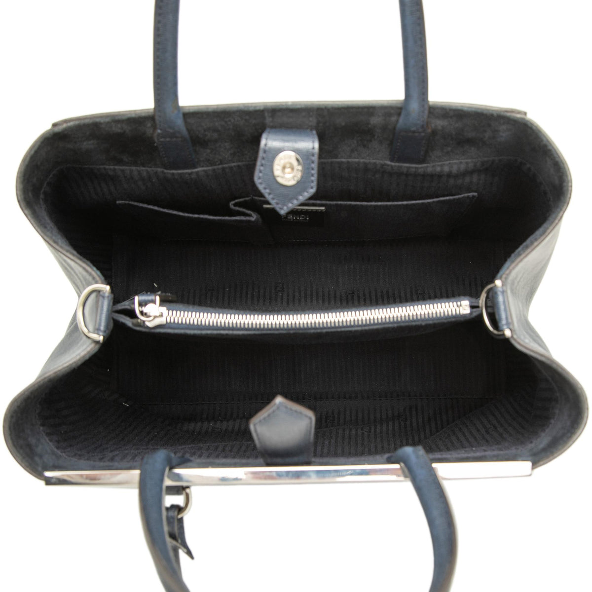 Fendi Medium Leather 2Jours Satchel
