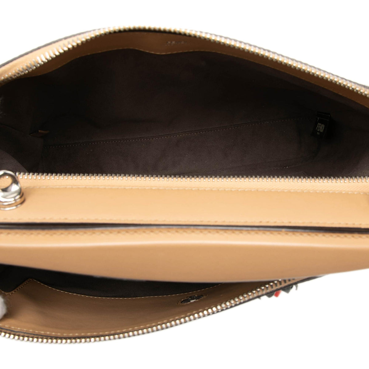 Fendi Medium Leather Flowerland Dotcom Satchel