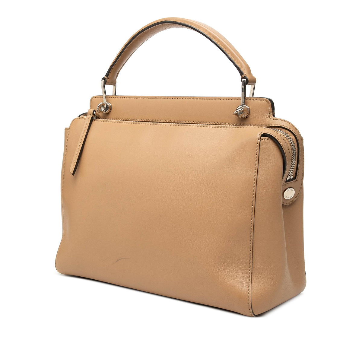 Fendi Medium Leather Flowerland Dotcom Satchel