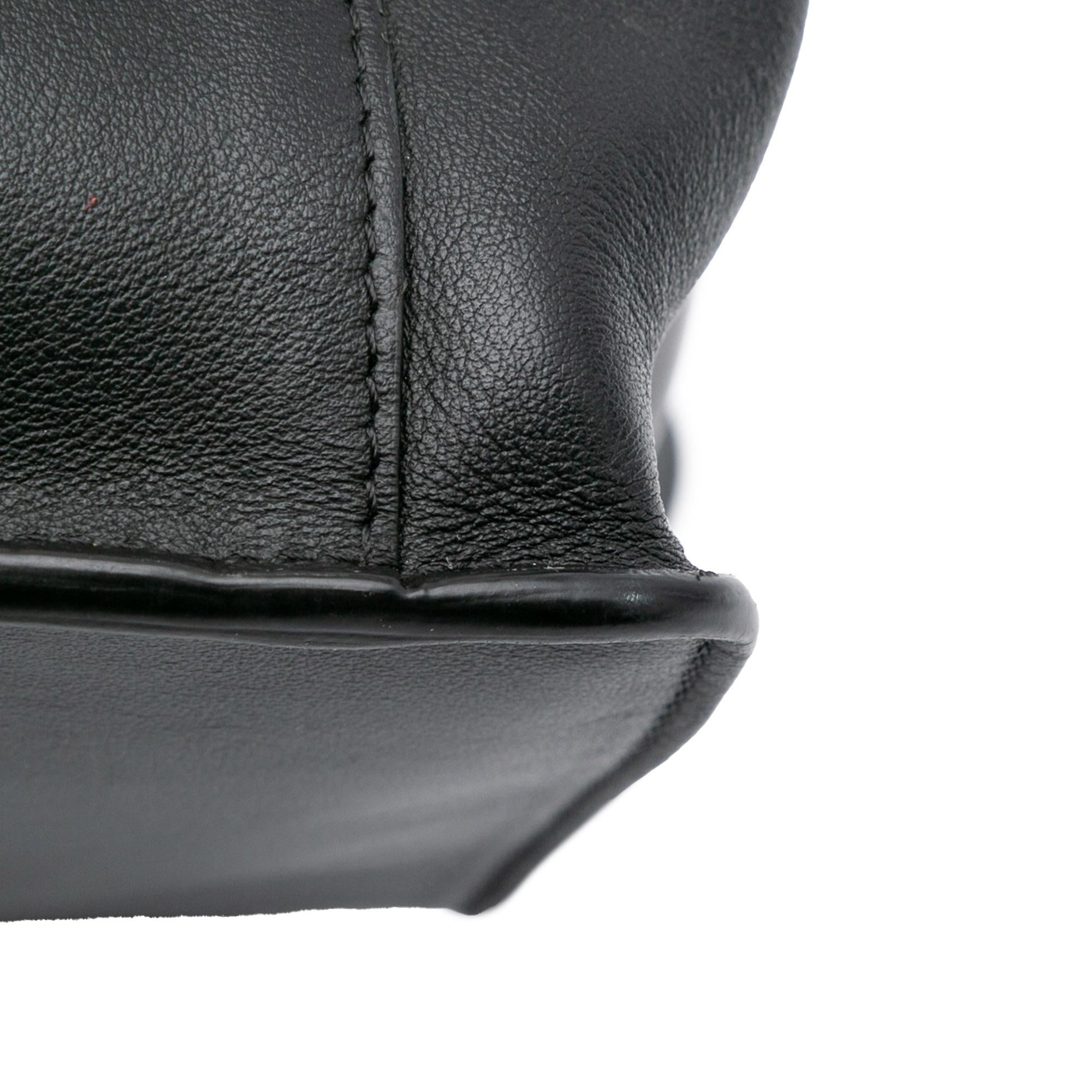 Fendi Medium Leather Kan U Shoulder Bag