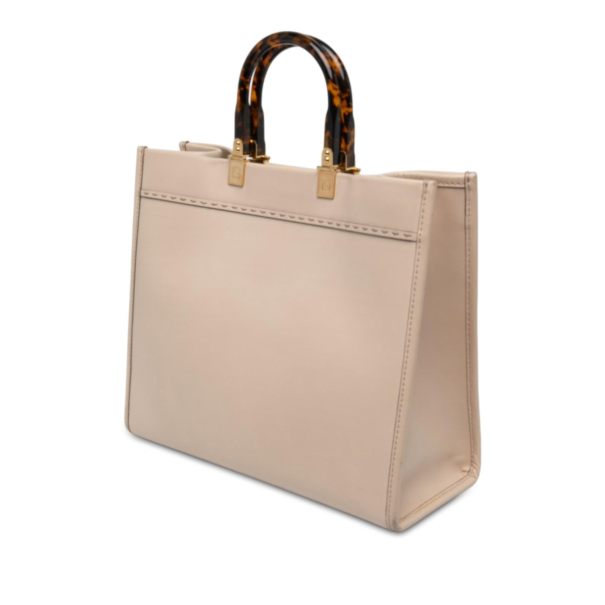 Fendi Medium Leather Sunshine Shopper Tote