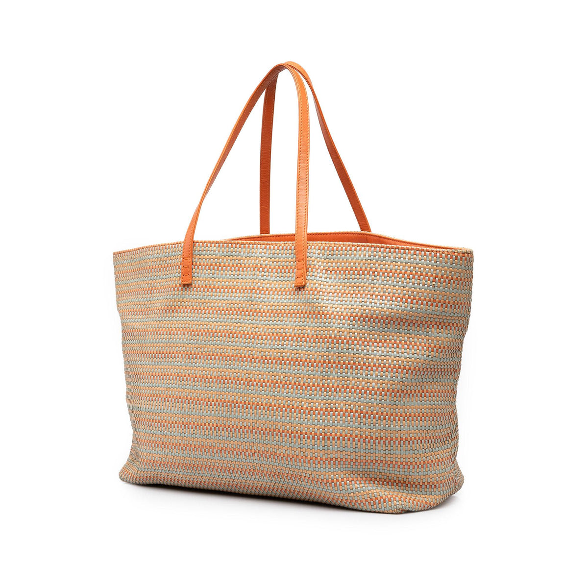 Fendi Medium Raffia Roll Tote
