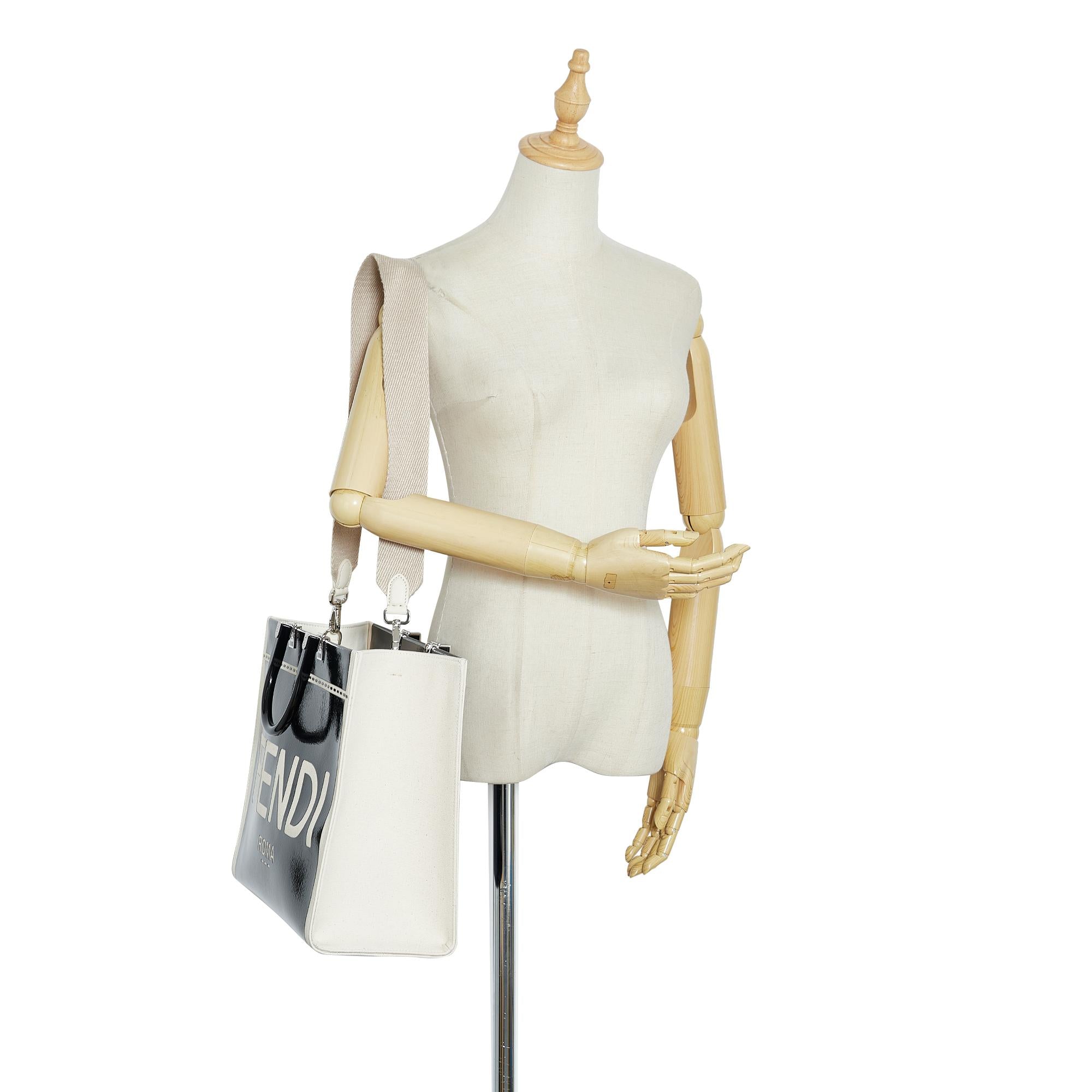 Fendi Medium Sunshine Shopper Tote