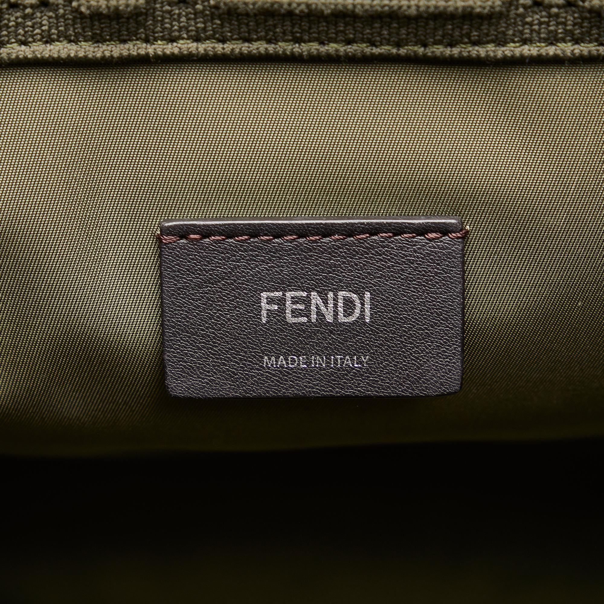 Fendi Medium Zucca Sunshine Shopper Tote