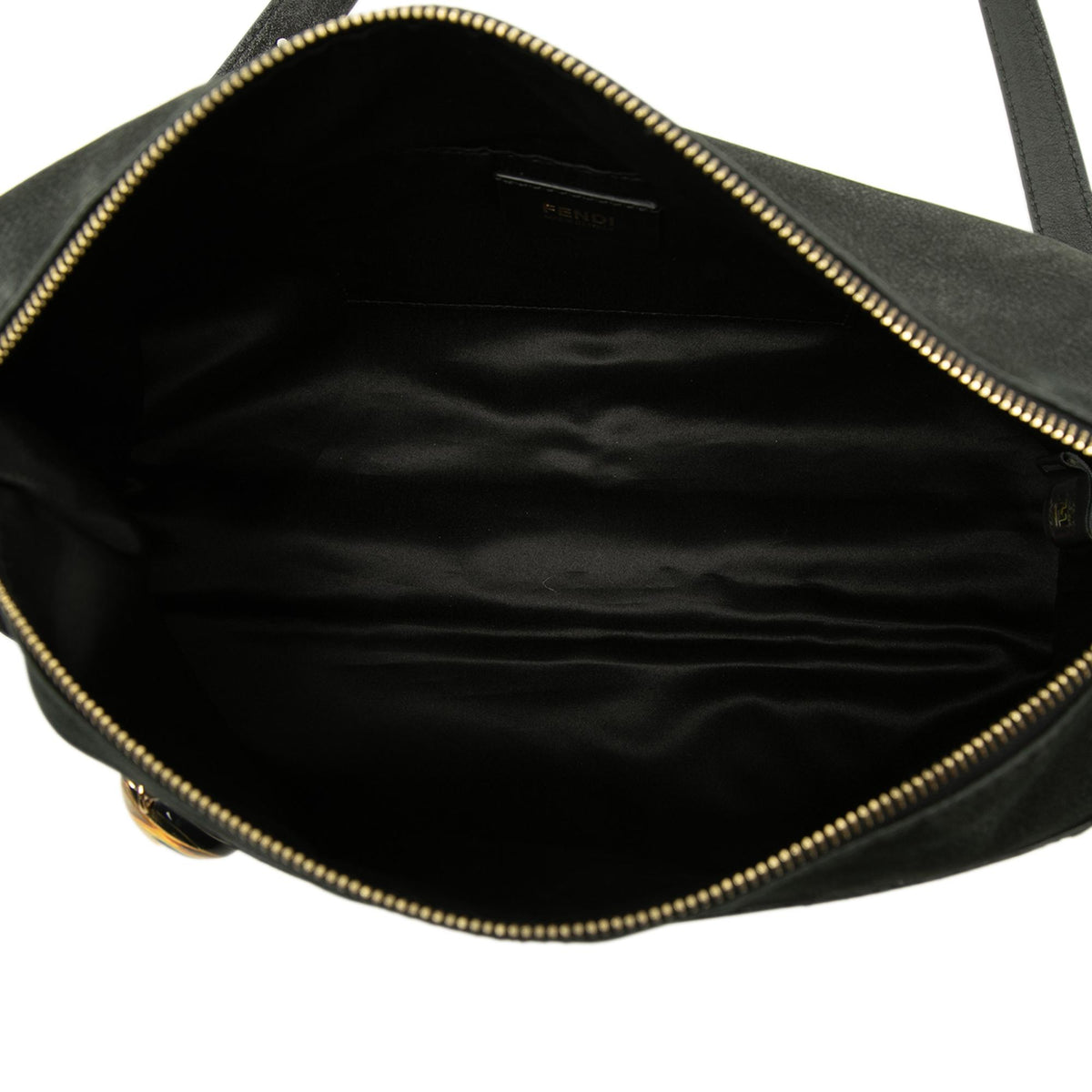 Fendi Metallic Calfskin Vitello Savana Forever Crossbody