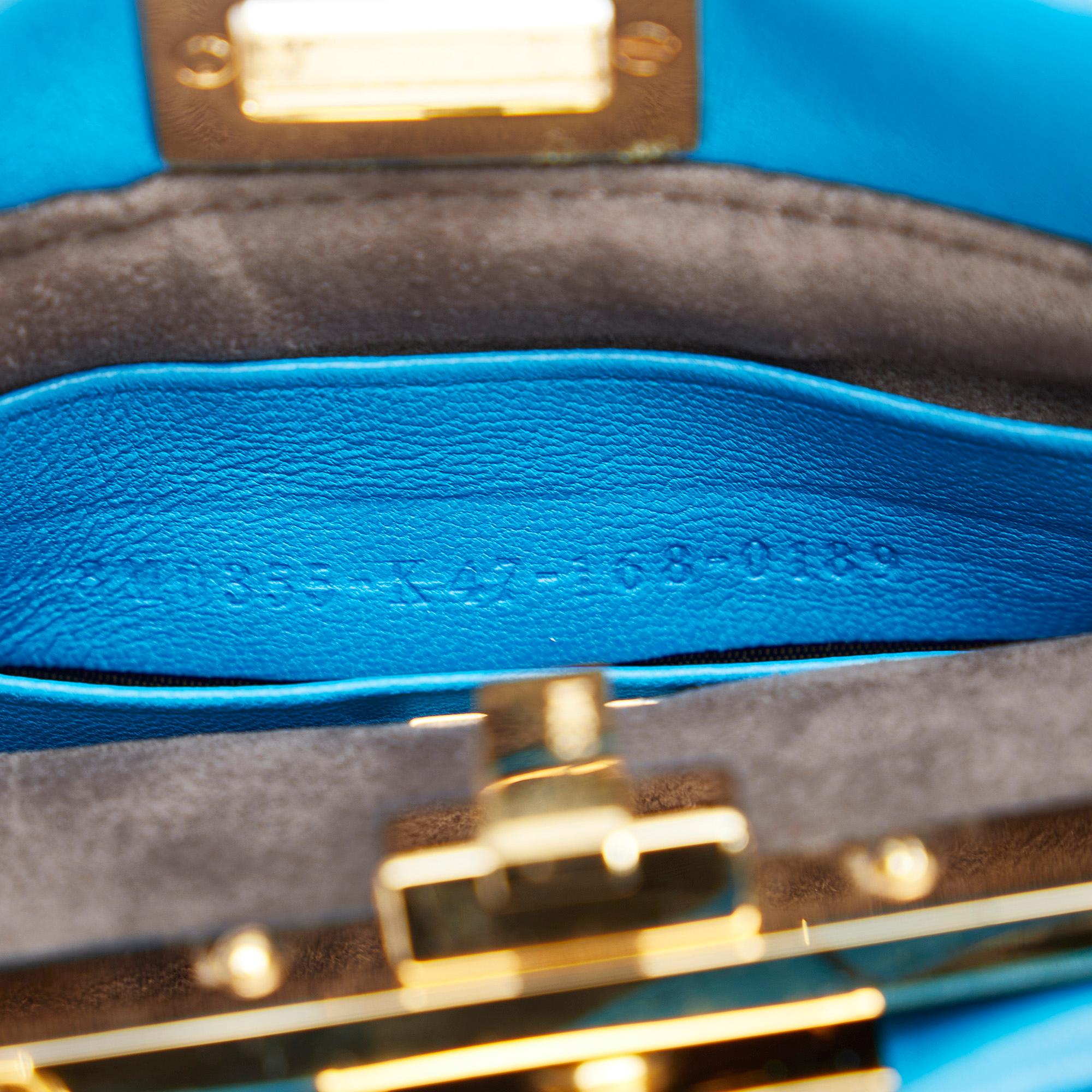 Fendi Micro Peekaboo Satchel (SHG-0UD0Yn)