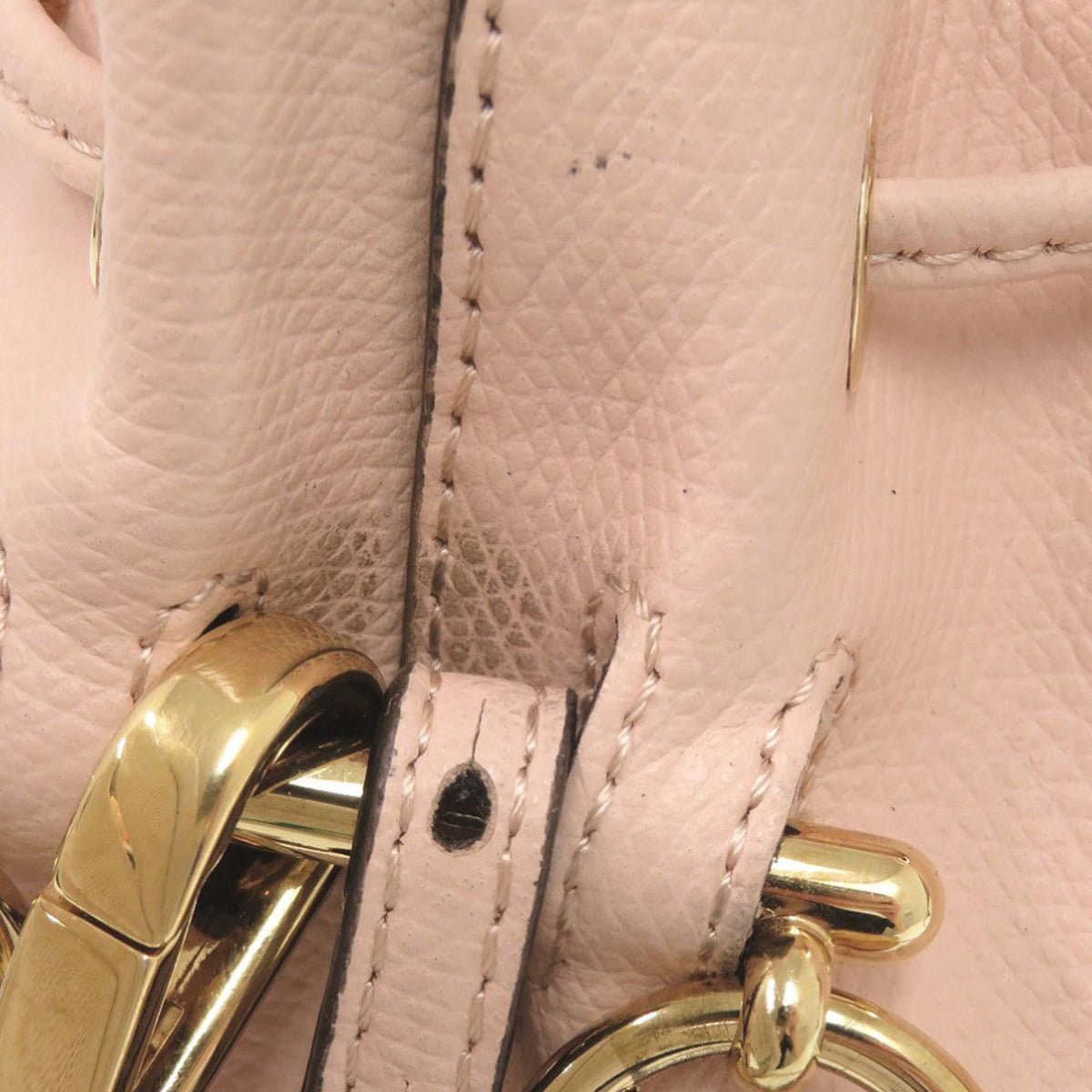 Fendi Mini Calfskin Mon Tresor Bucket Bag